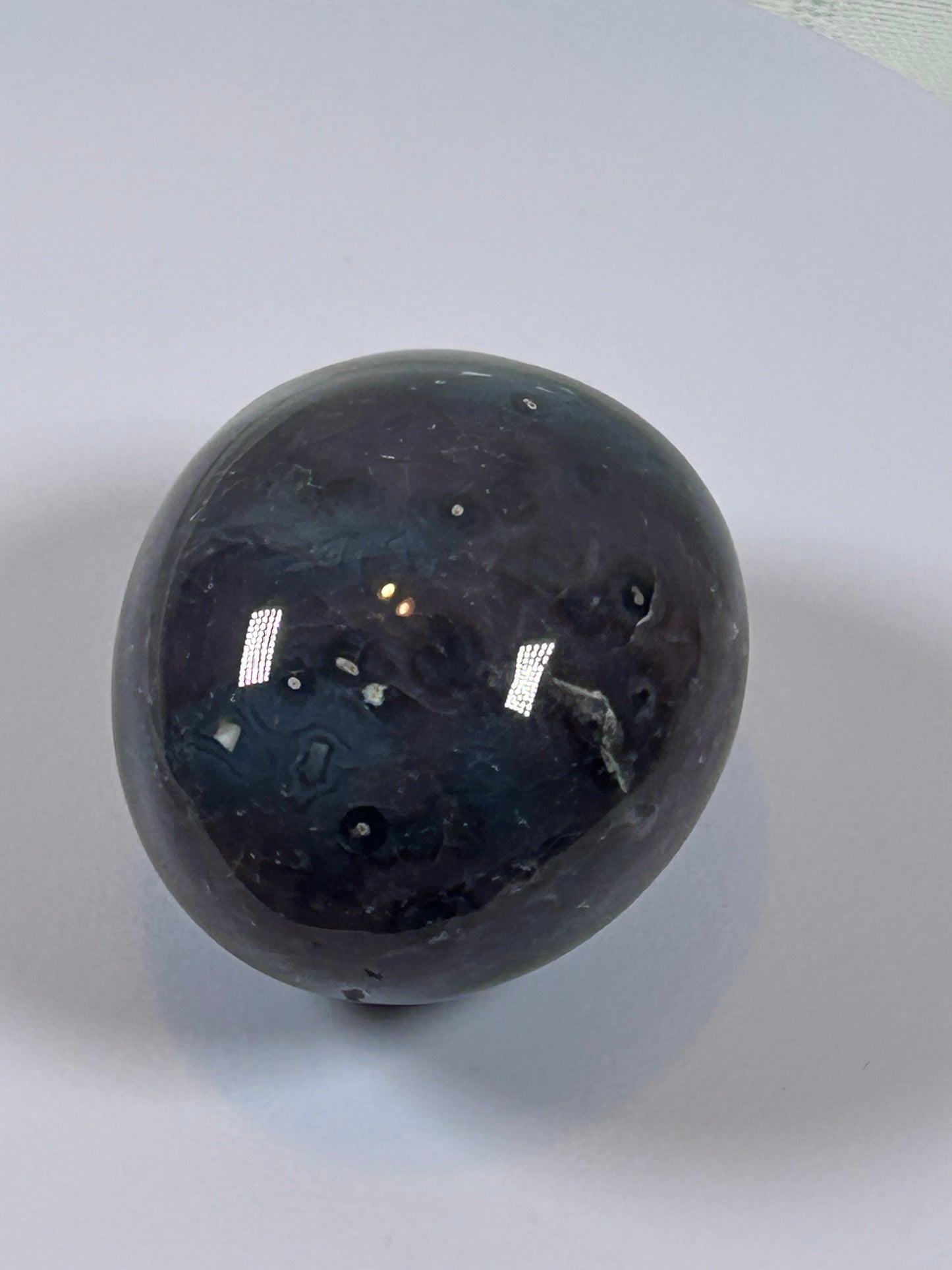 (#130) - AGATE PALM STONE POLISHED - NEW