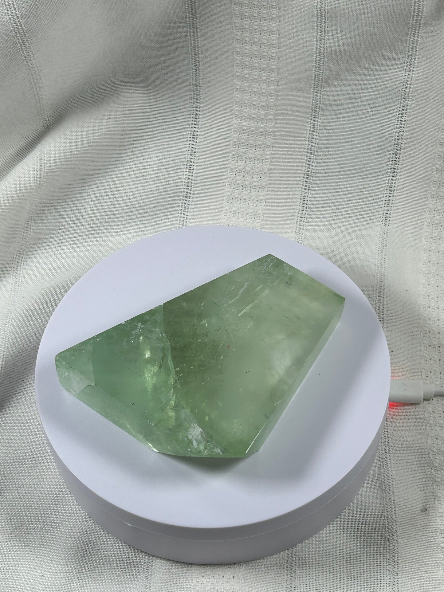 (#144) - FLUORITE SLAB POLISHED - NEW