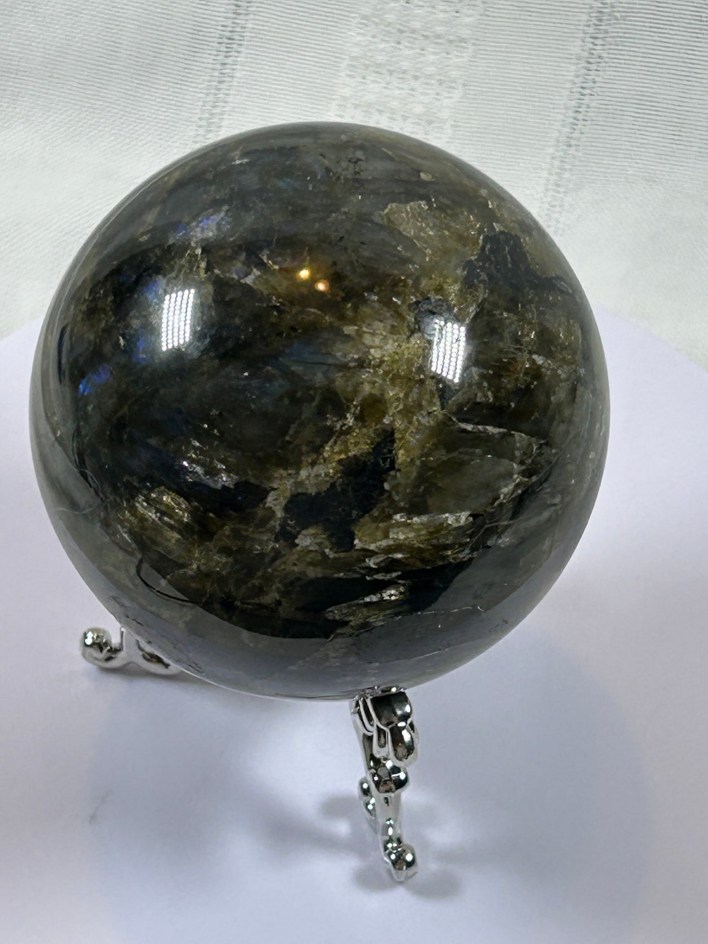 (#158) - LABRADORITE SPHERE POLISHED - NEW