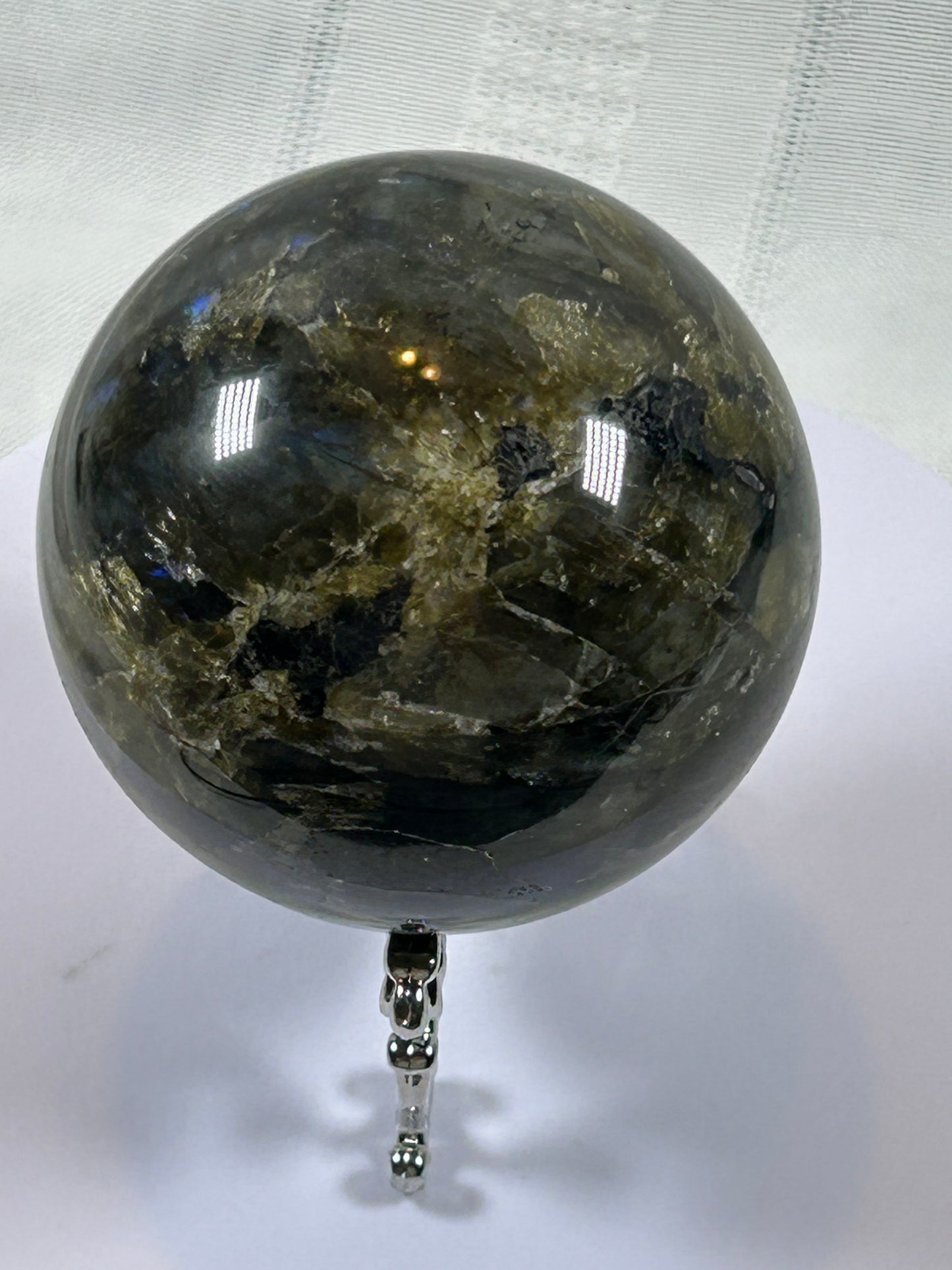 (#158) - LABRADORITE SPHERE POLISHED - NEW