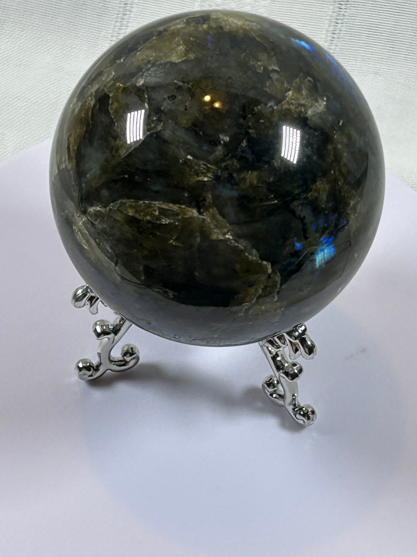 (#158) - LABRADORITE SPHERE POLISHED - NEW