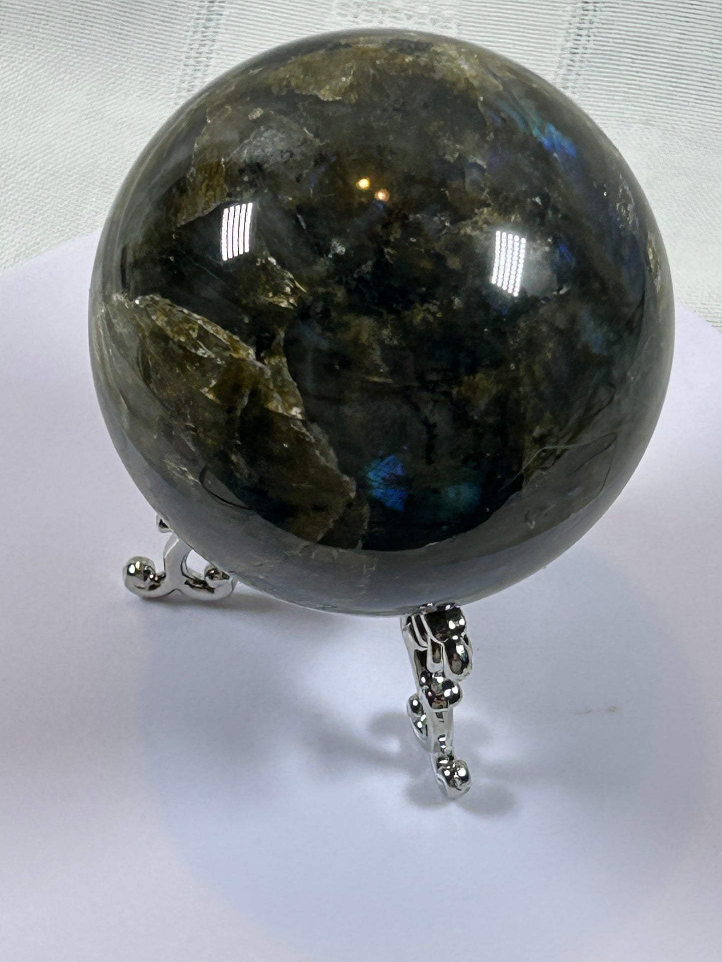 (#158) - LABRADORITE SPHERE POLISHED - NEW