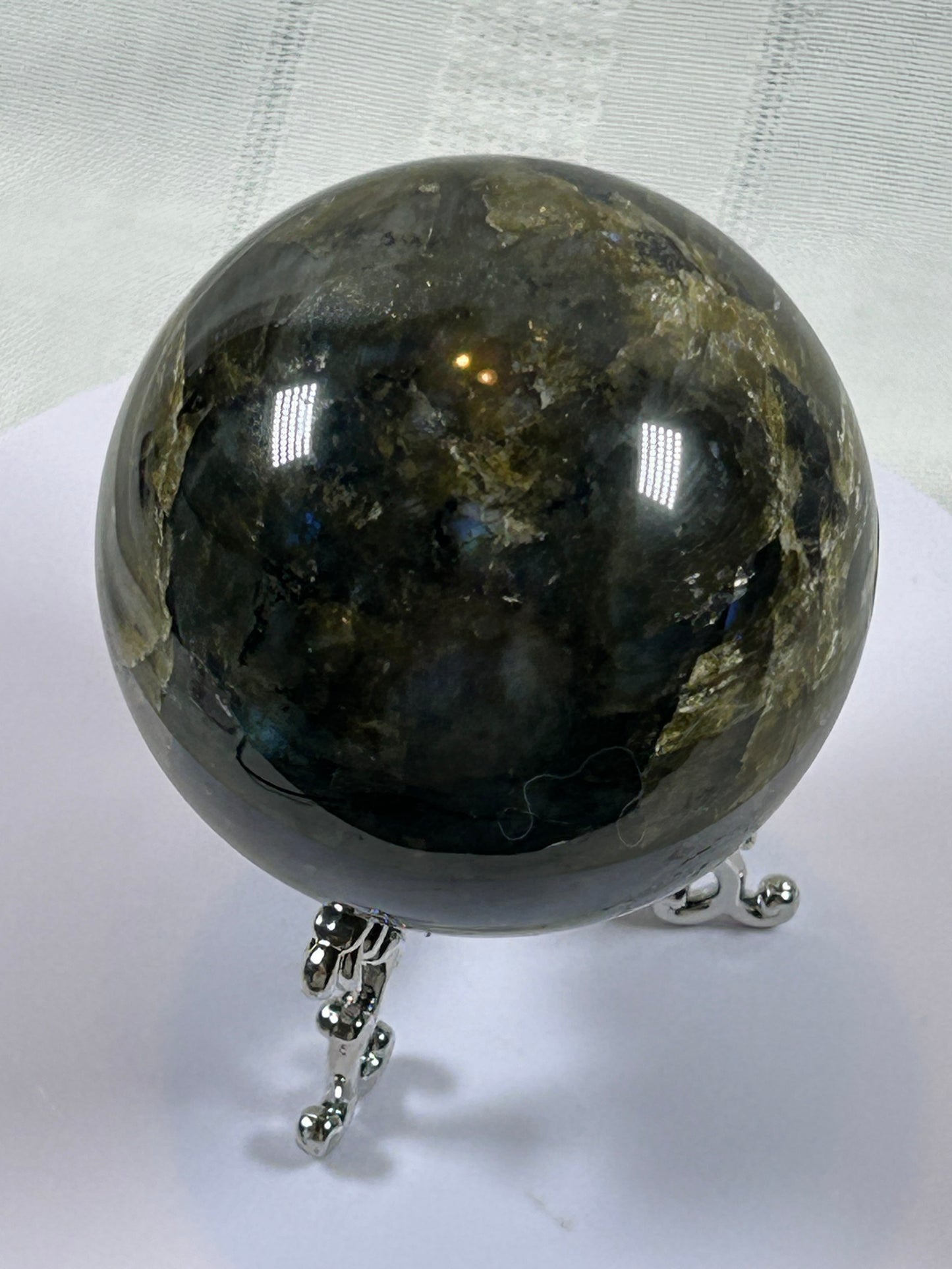 (#158) - LABRADORITE SPHERE POLISHED - NEW
