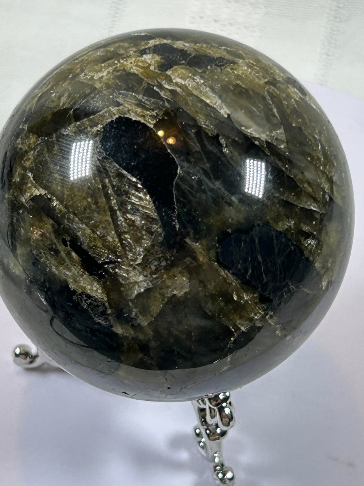 (#158) - LABRADORITE SPHERE POLISHED - NEW