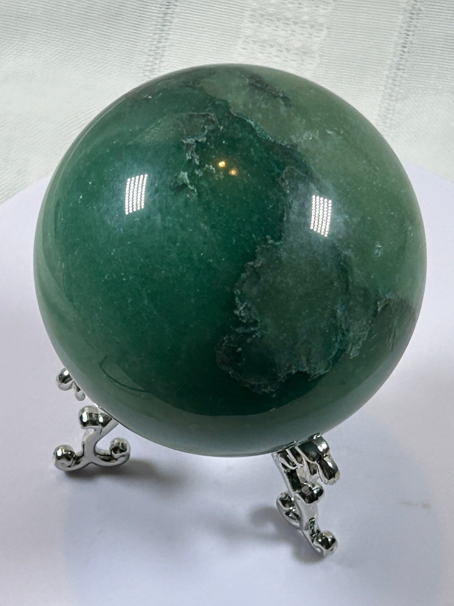(#159) - GREEN AVENTURINE SPHERE POLISHED - NEW
