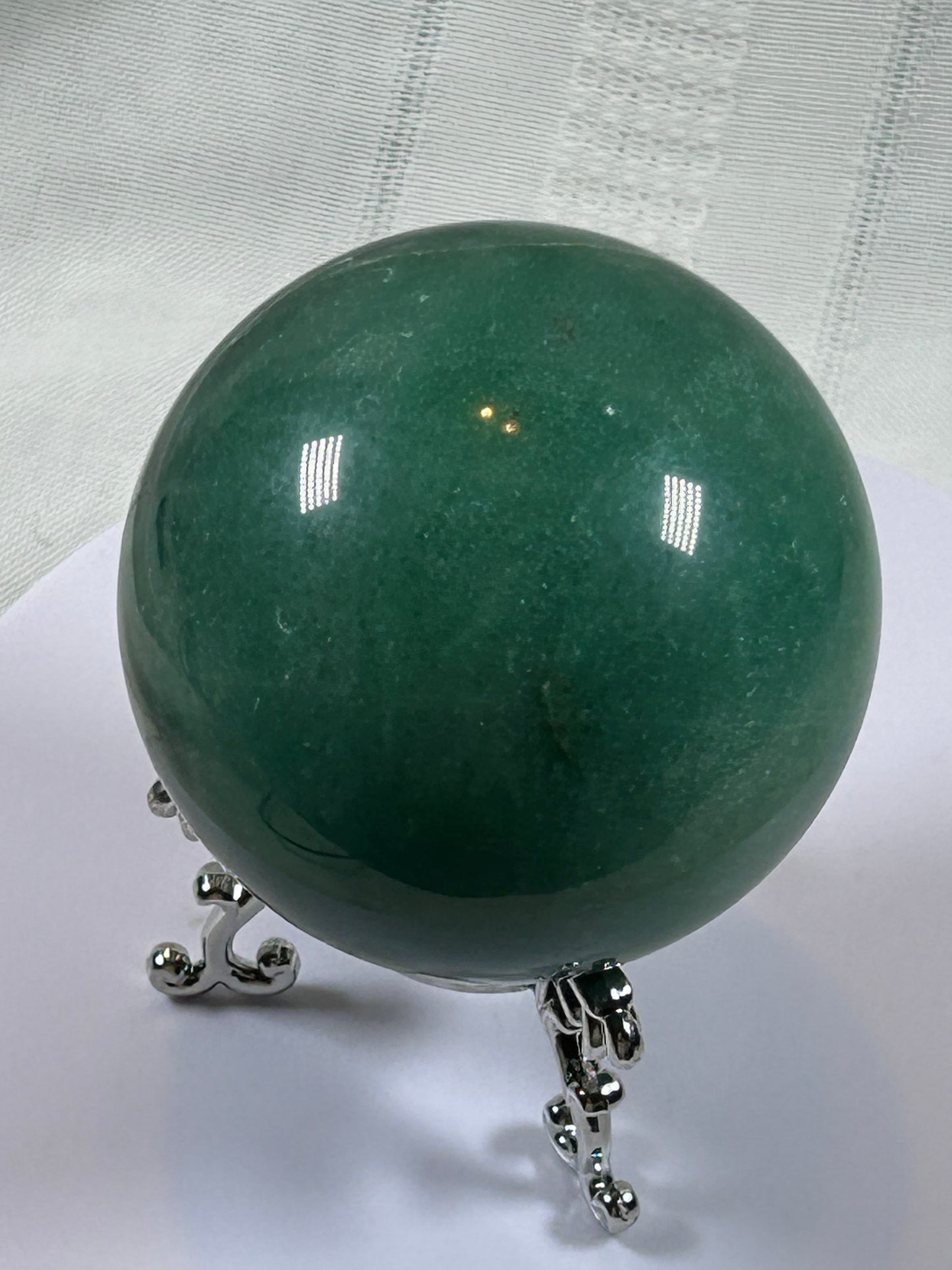 (#159) - GREEN AVENTURINE SPHERE POLISHED - NEW
