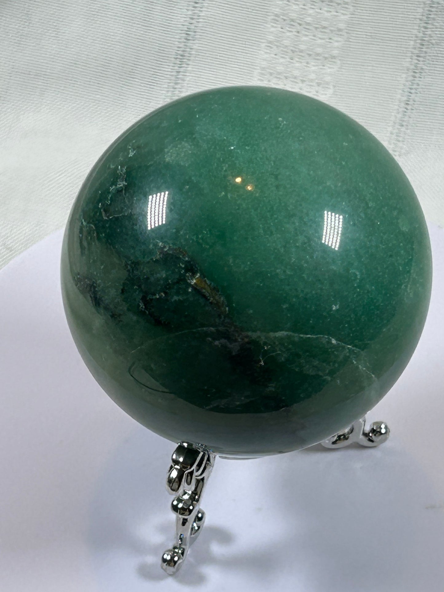 (#159) - GREEN AVENTURINE SPHERE POLISHED - NEW
