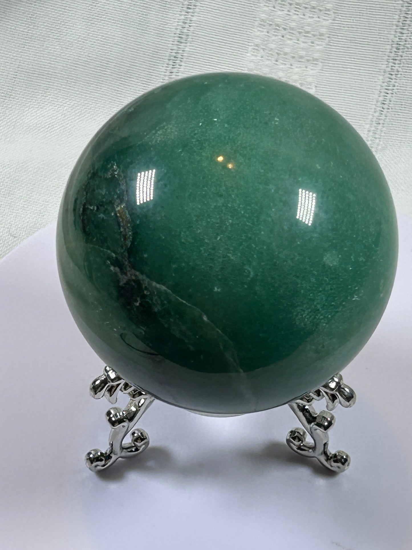 (#159) - GREEN AVENTURINE SPHERE POLISHED - NEW