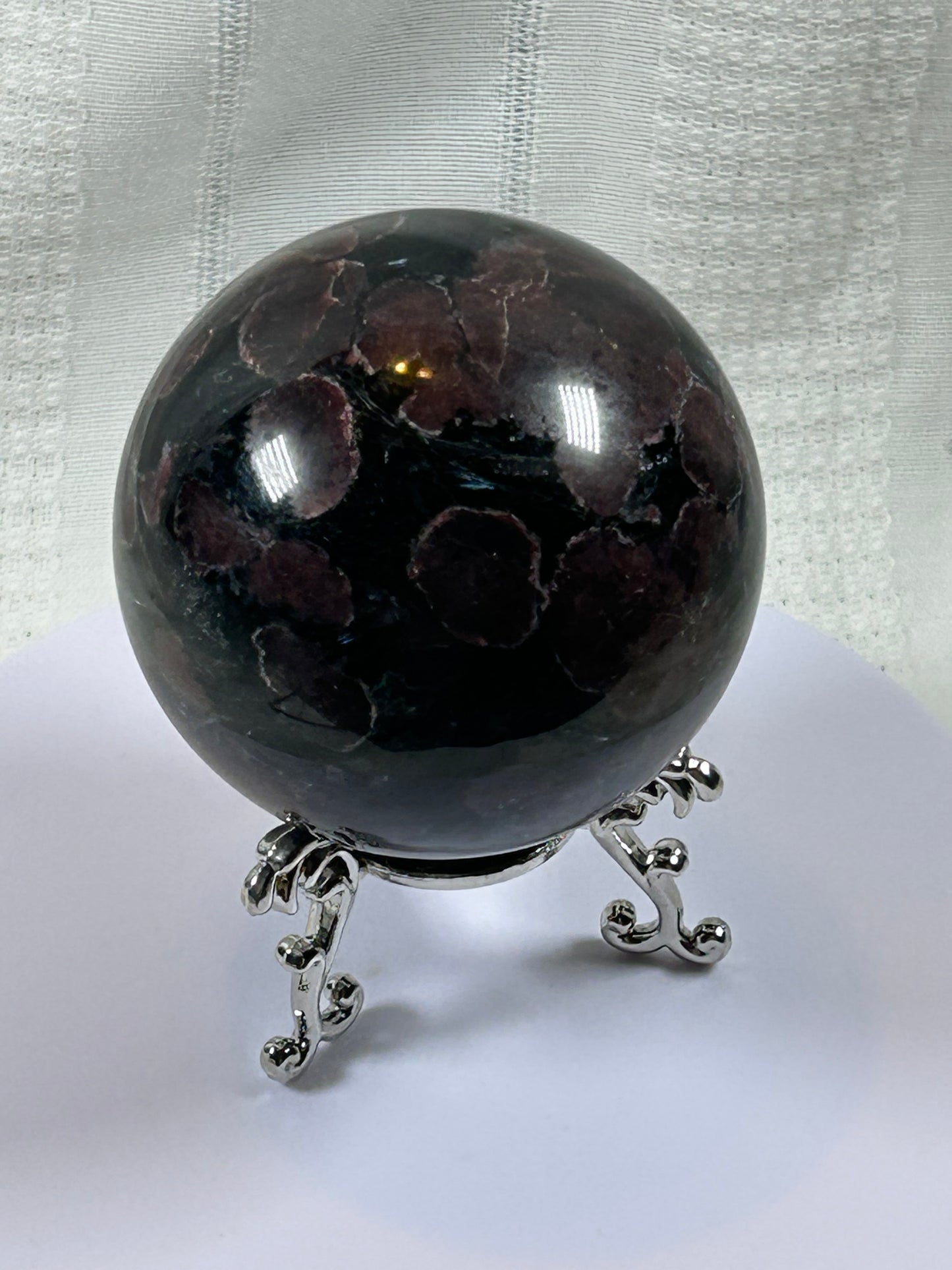(#152) - GARNET SPHERE POLISHED - NEW
