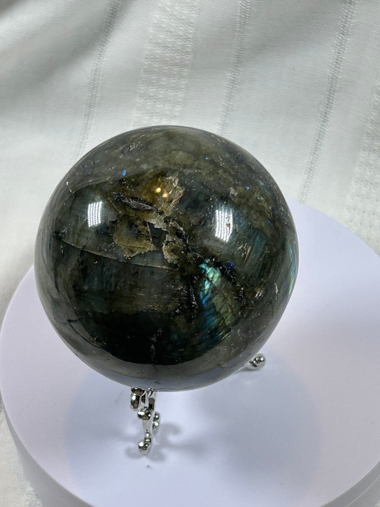 (#153) - LABRADORITE SPHERE POLISHED - NEW