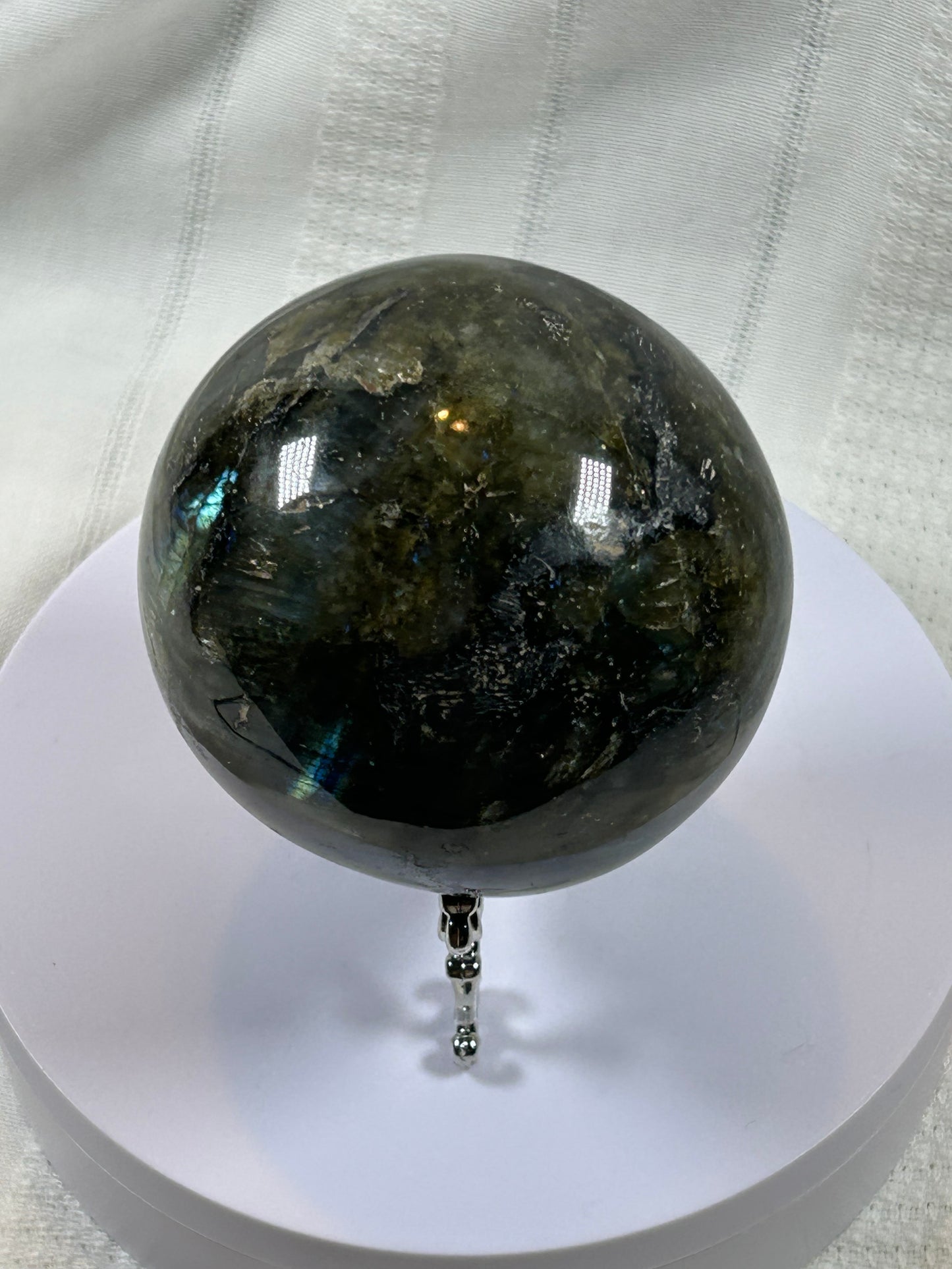 (#153) - LABRADORITE SPHERE POLISHED - NEW