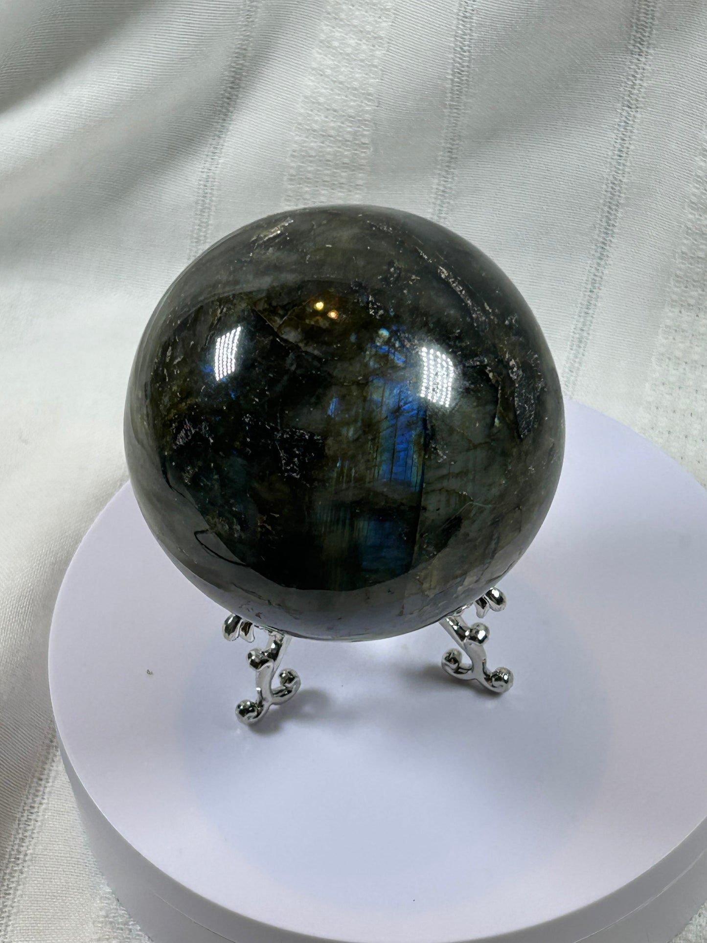 (#153) - LABRADORITE SPHERE POLISHED - NEW