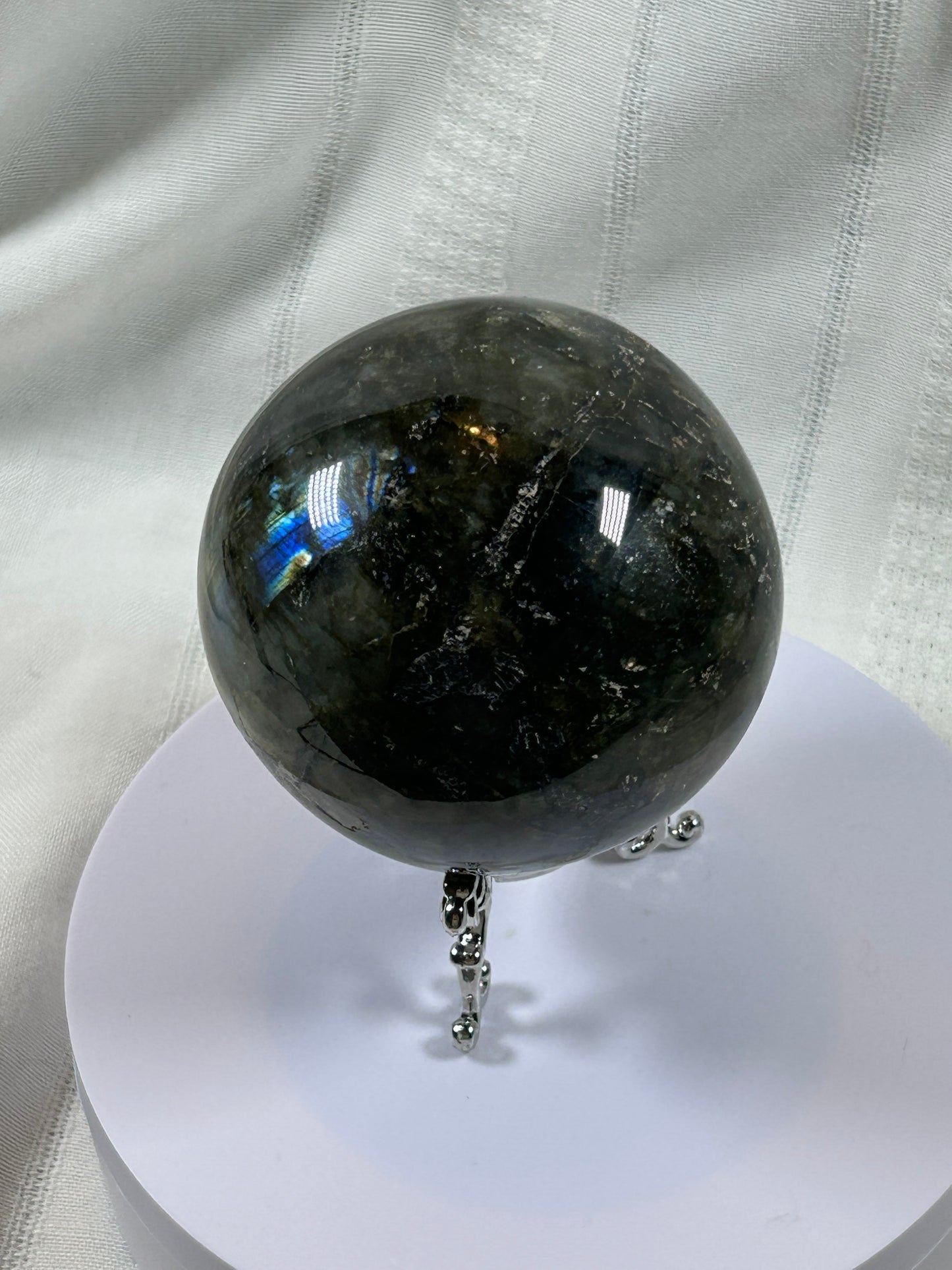 (#153) - LABRADORITE SPHERE POLISHED - NEW
