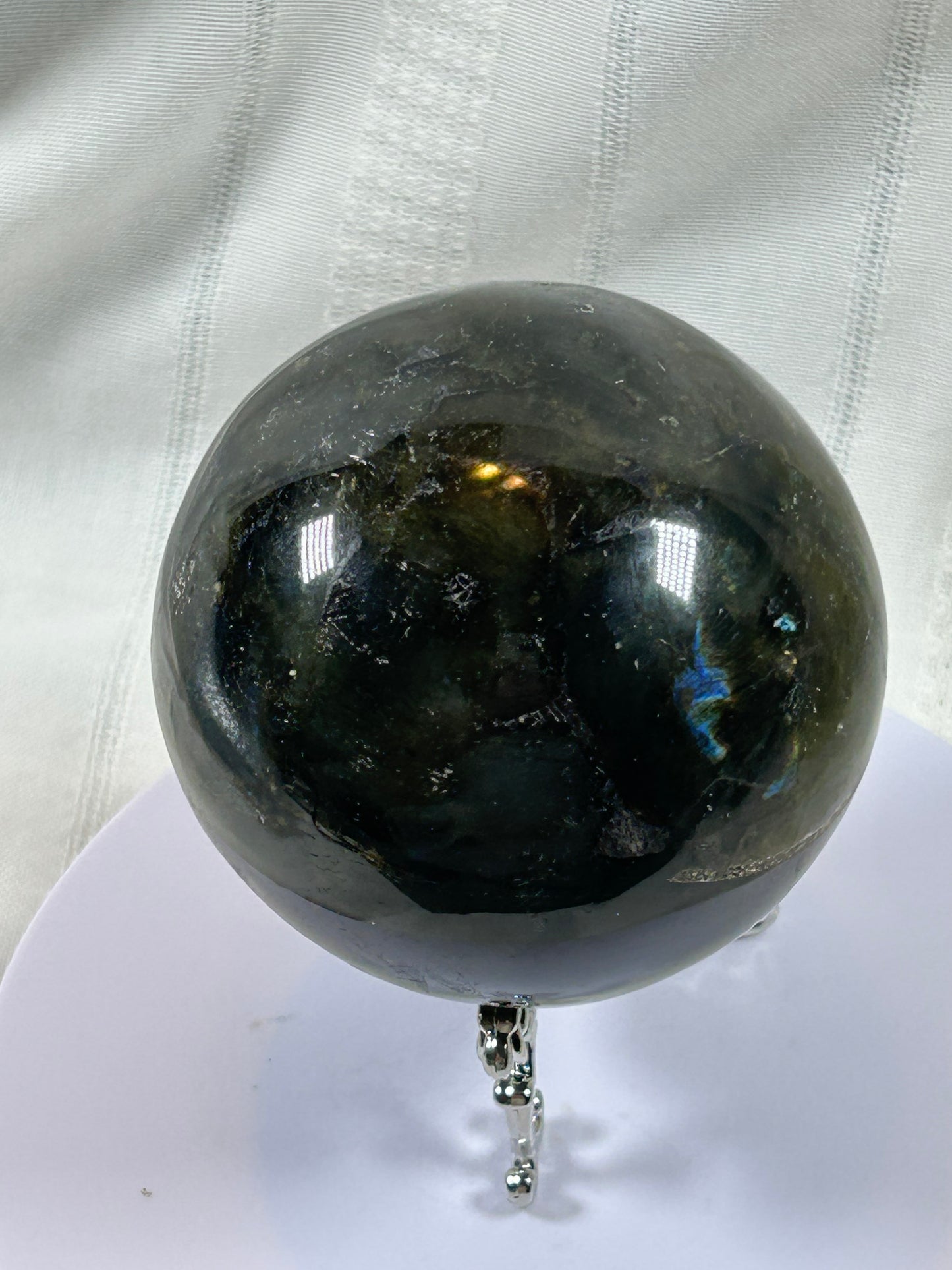 (#156) - LABRADORITE SPHERE POLISHED - NEW