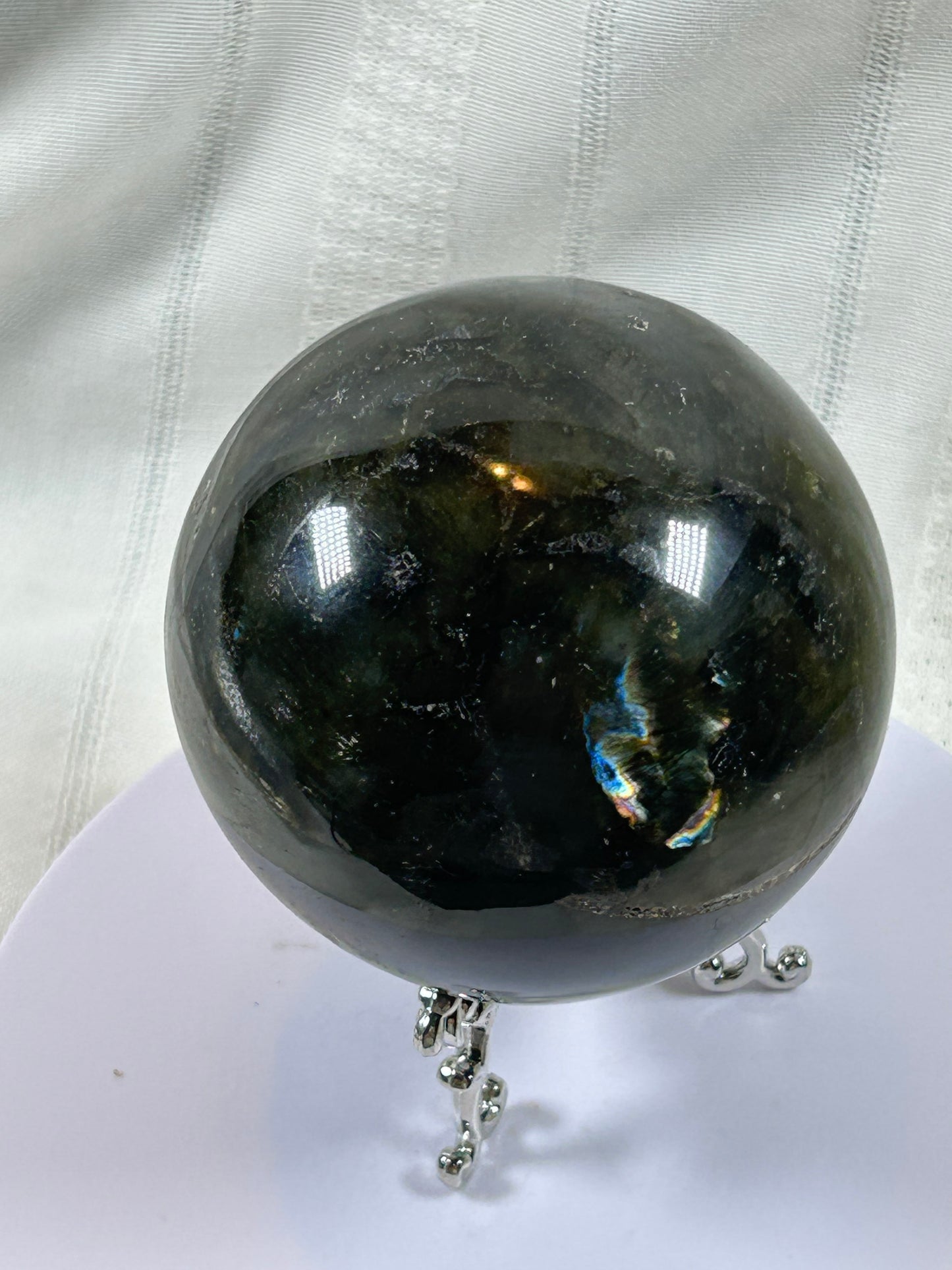 (#156) - LABRADORITE SPHERE POLISHED - NEW