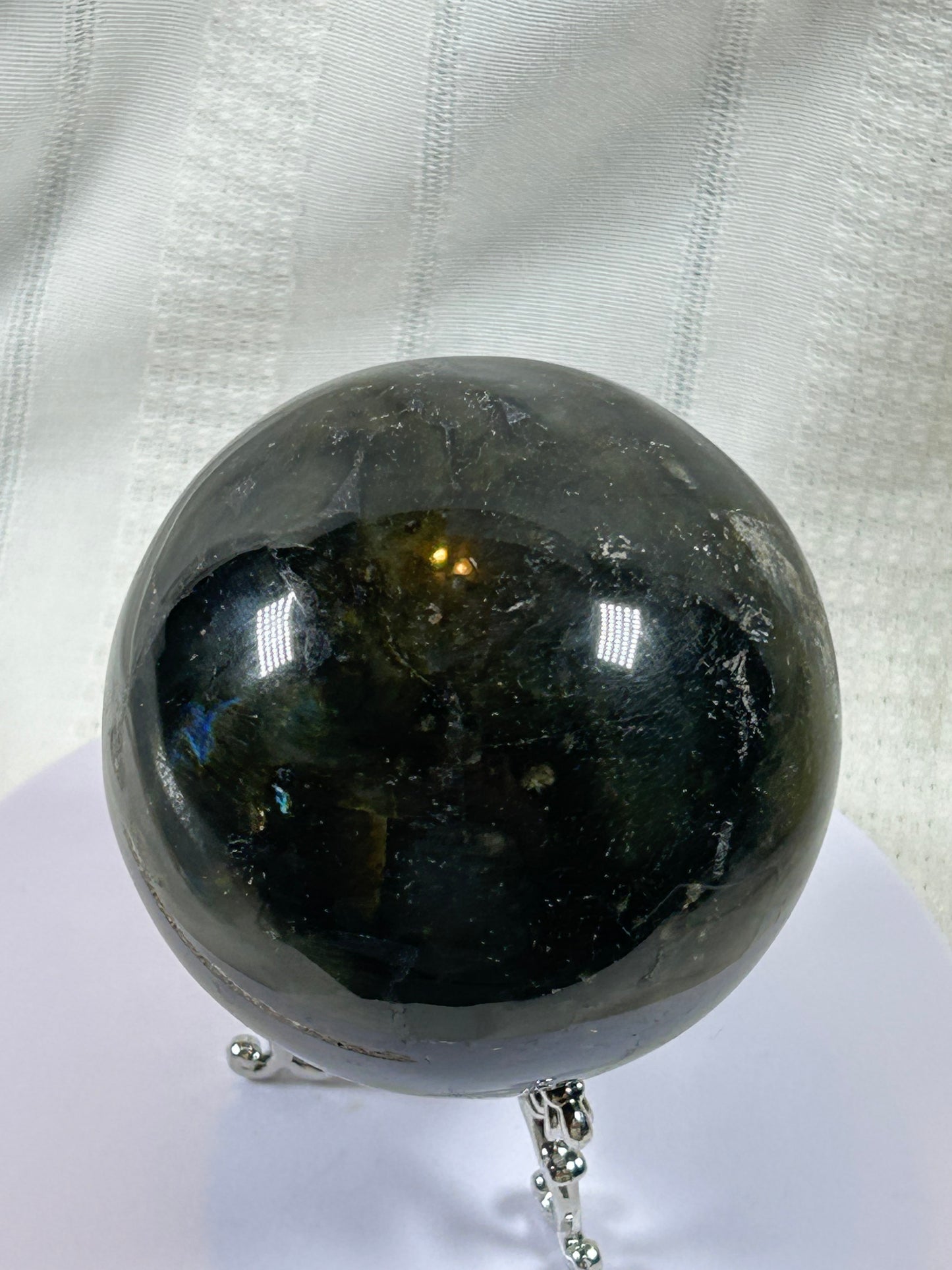 (#156) - LABRADORITE SPHERE POLISHED - NEW