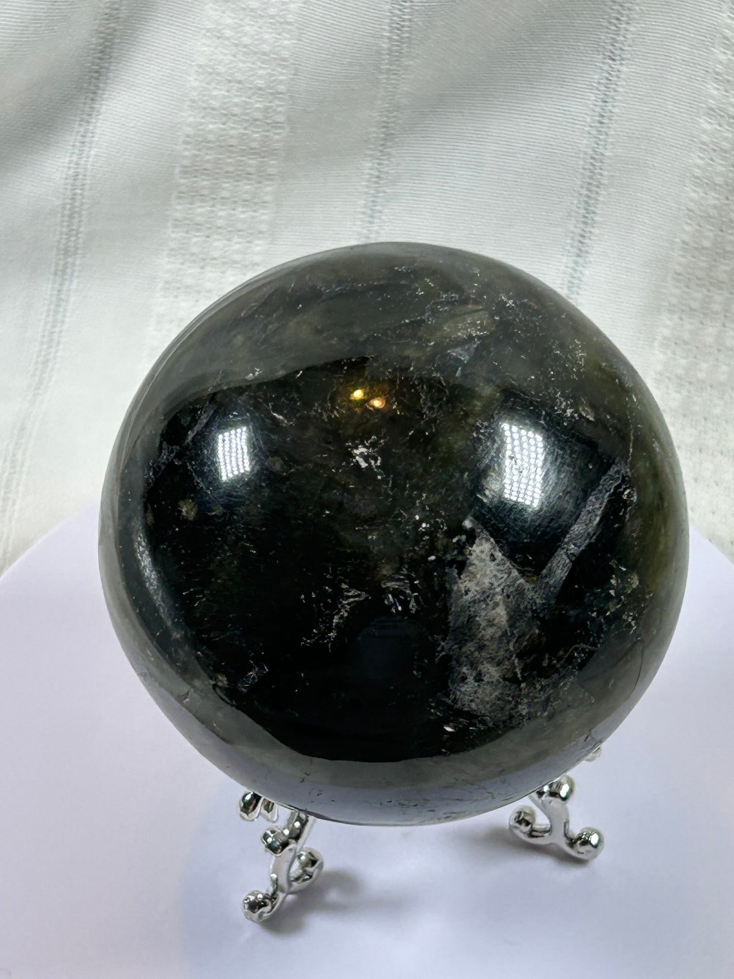 (#156) - LABRADORITE SPHERE POLISHED - NEW