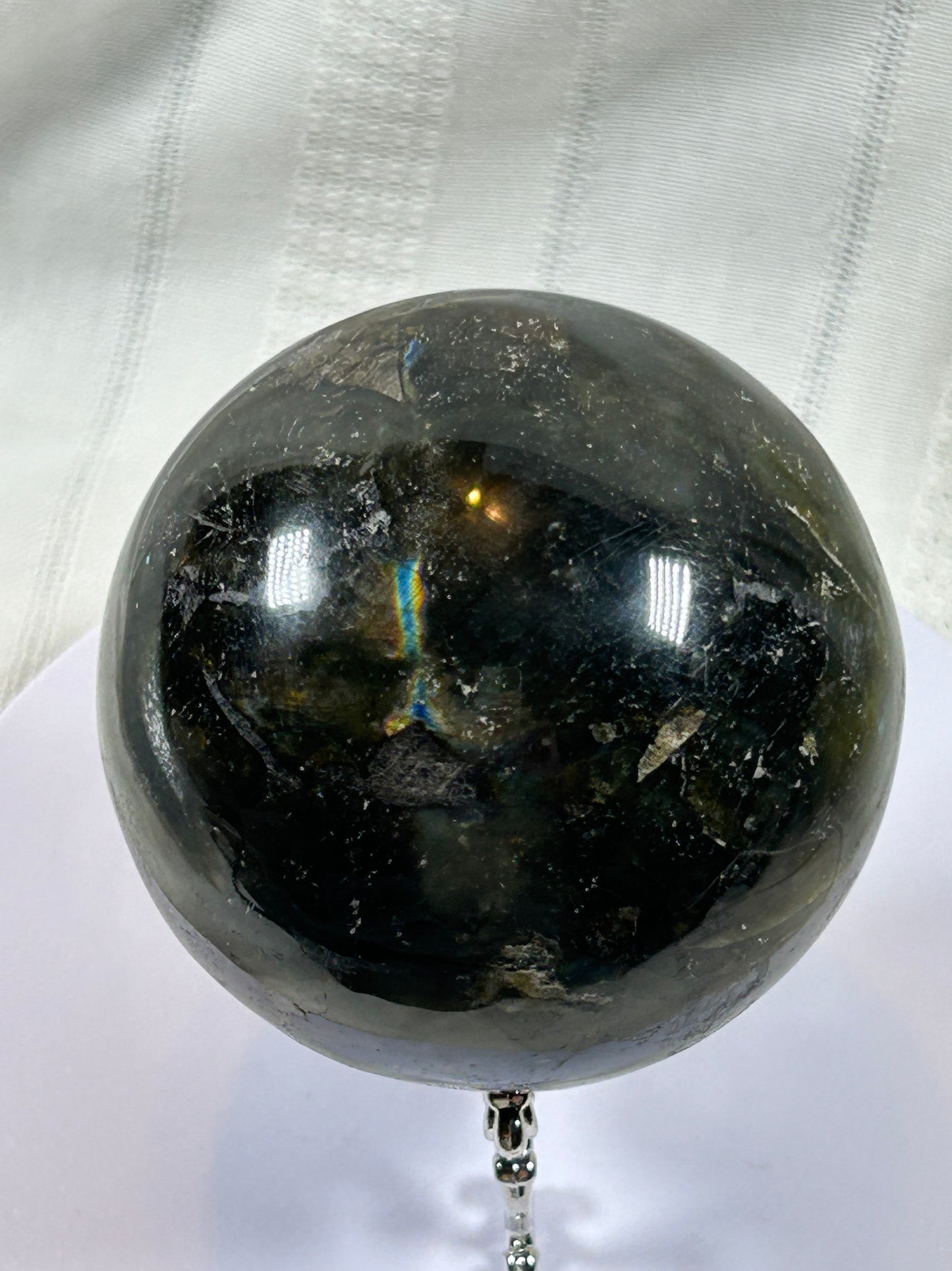 (#156) - LABRADORITE SPHERE POLISHED - NEW