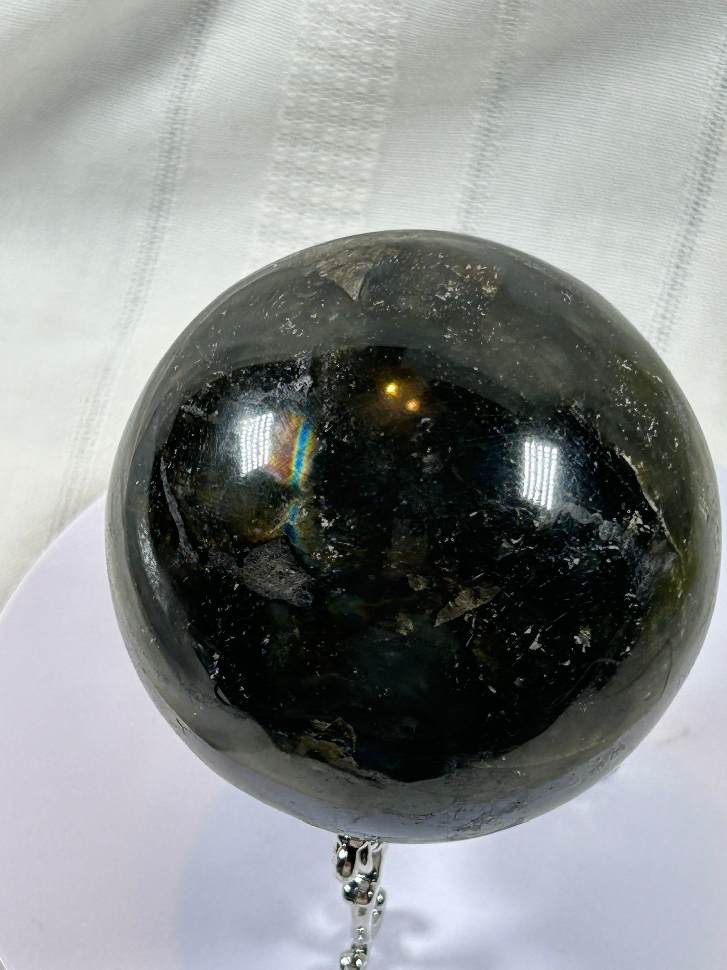 (#156) - LABRADORITE SPHERE POLISHED - NEW