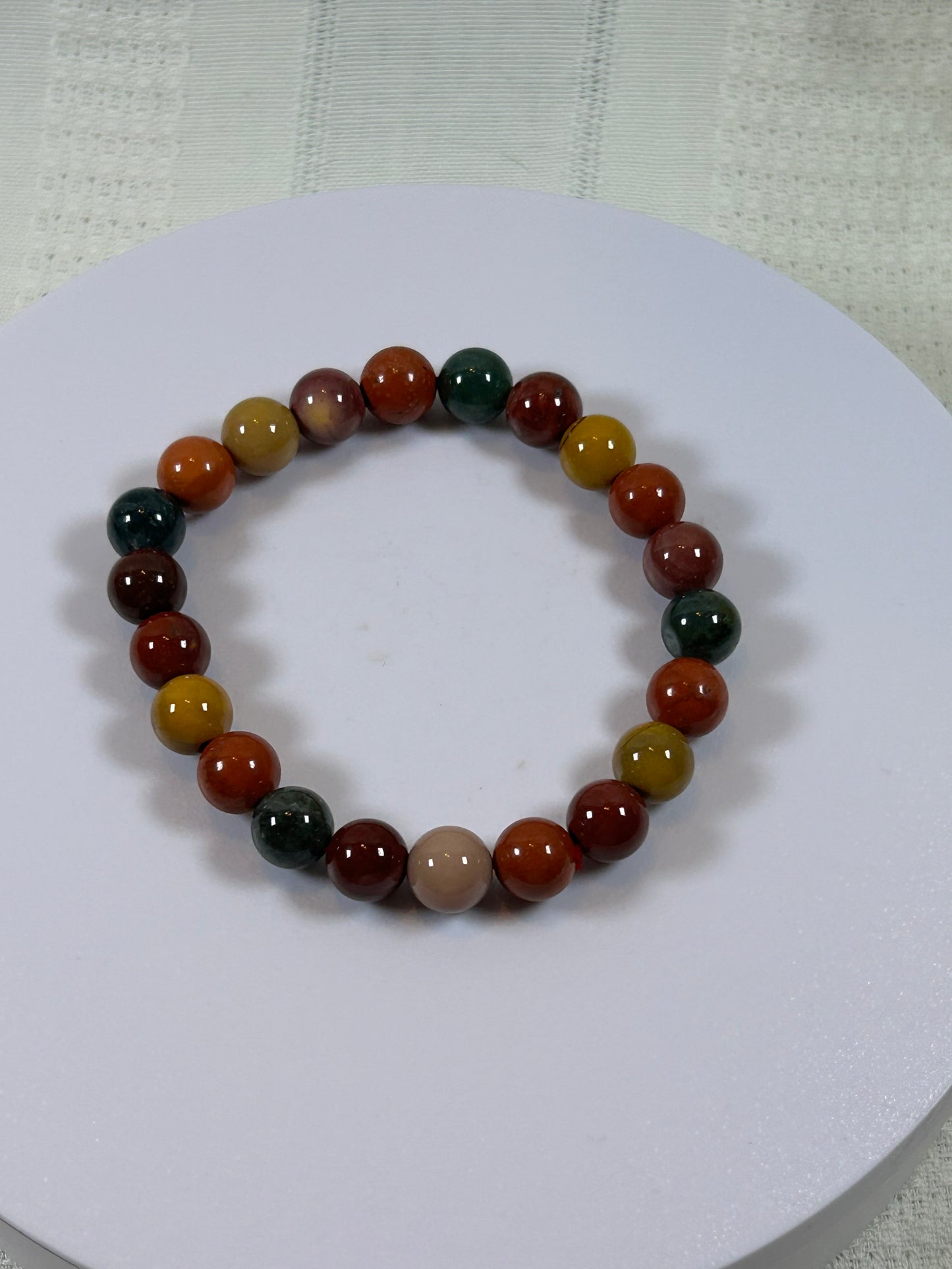 (#164) - MOOKITE CRYSTAL BRACELET - NEW