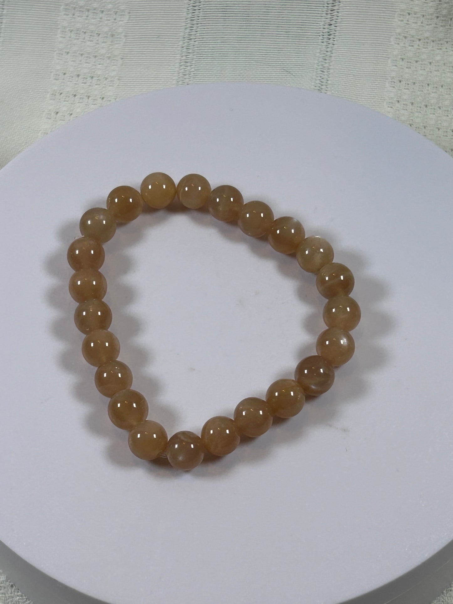 (#188) - SUNSTONE CRYSTAL BRACELET - NEW