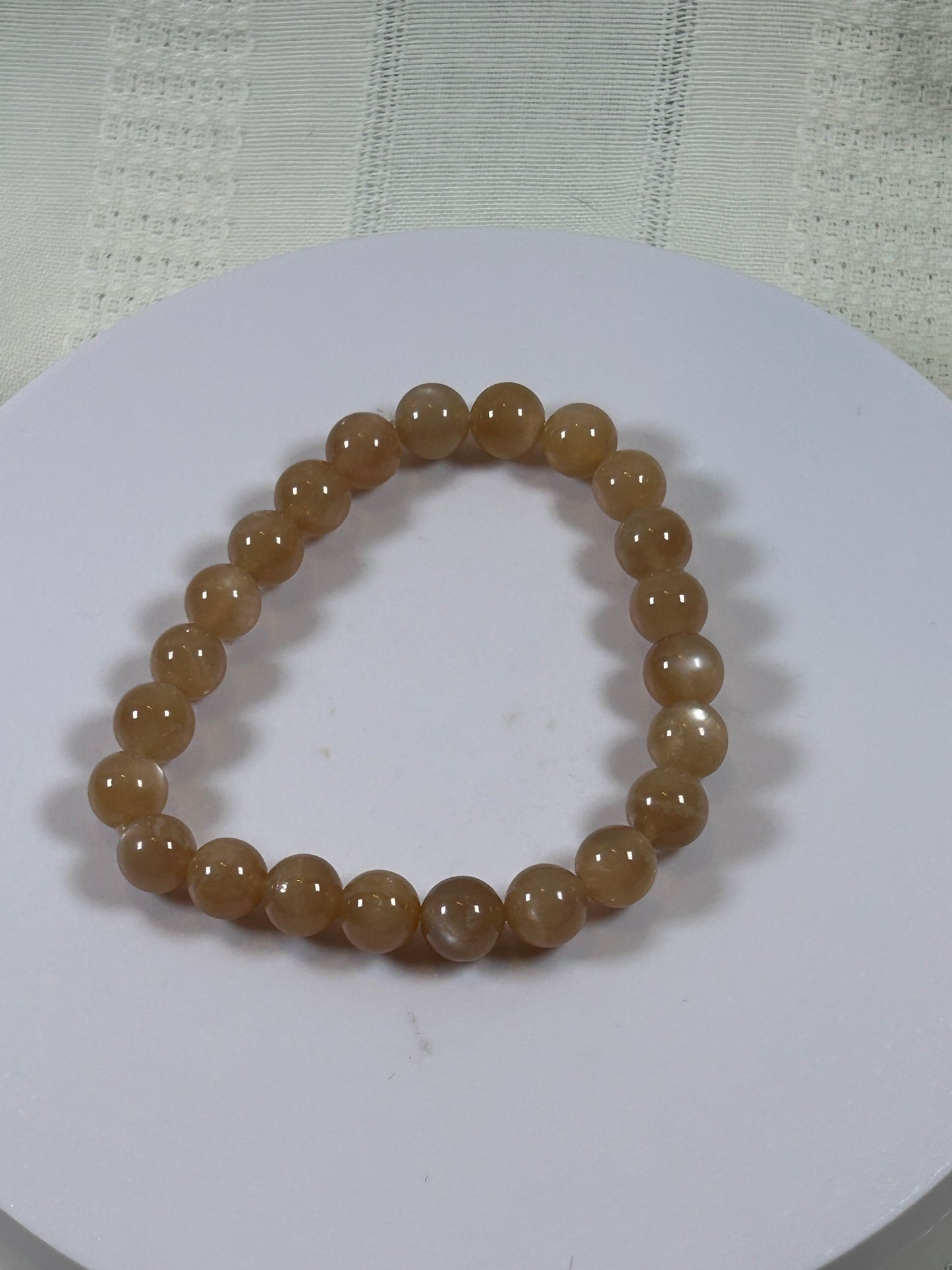 (#188) - SUNSTONE CRYSTAL BRACELET - NEW
