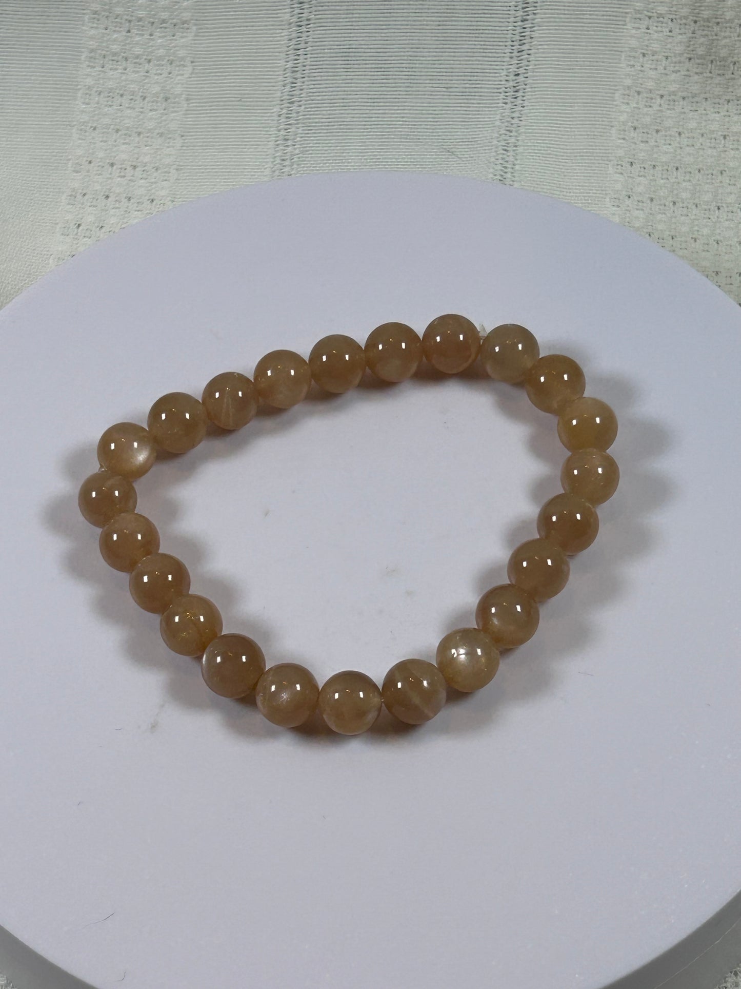 (#188) - SUNSTONE CRYSTAL BRACELET - NEW