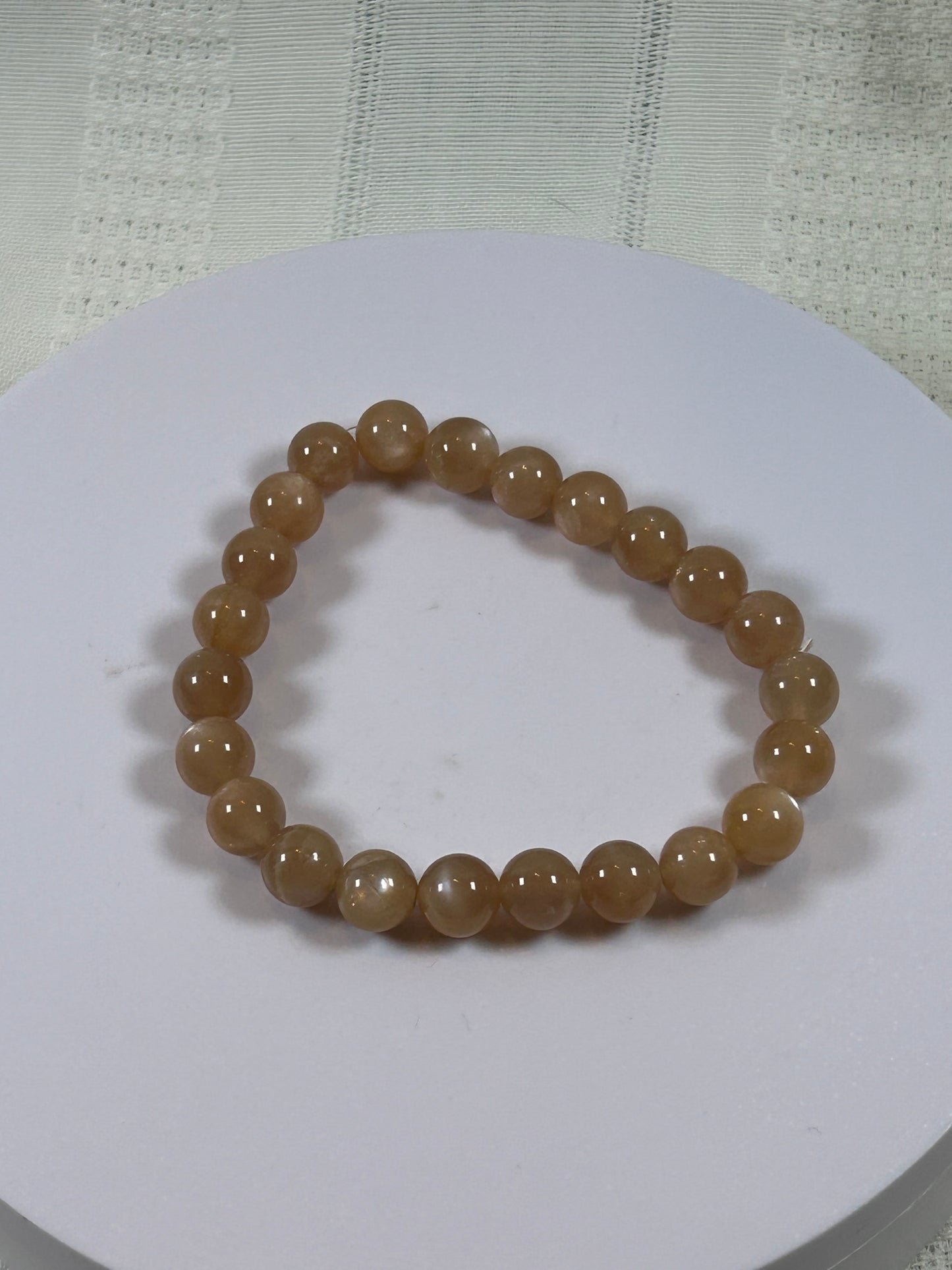 (#188) - SUNSTONE CRYSTAL BRACELET - NEW