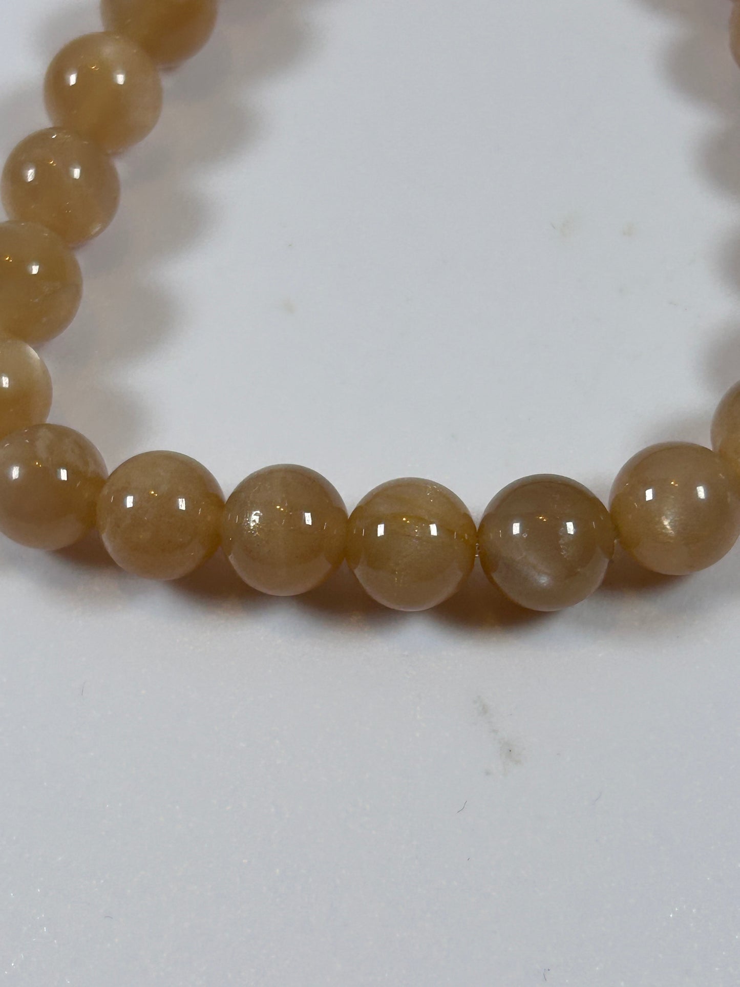 (#188) - SUNSTONE CRYSTAL BRACELET - NEW