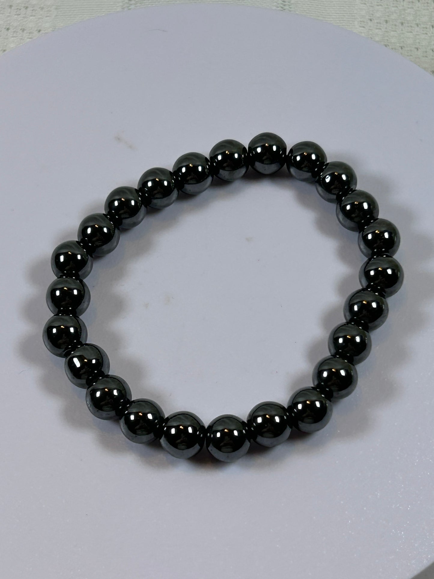 (#170) - HEMATITE CRYSTAL BRACELET - NEW