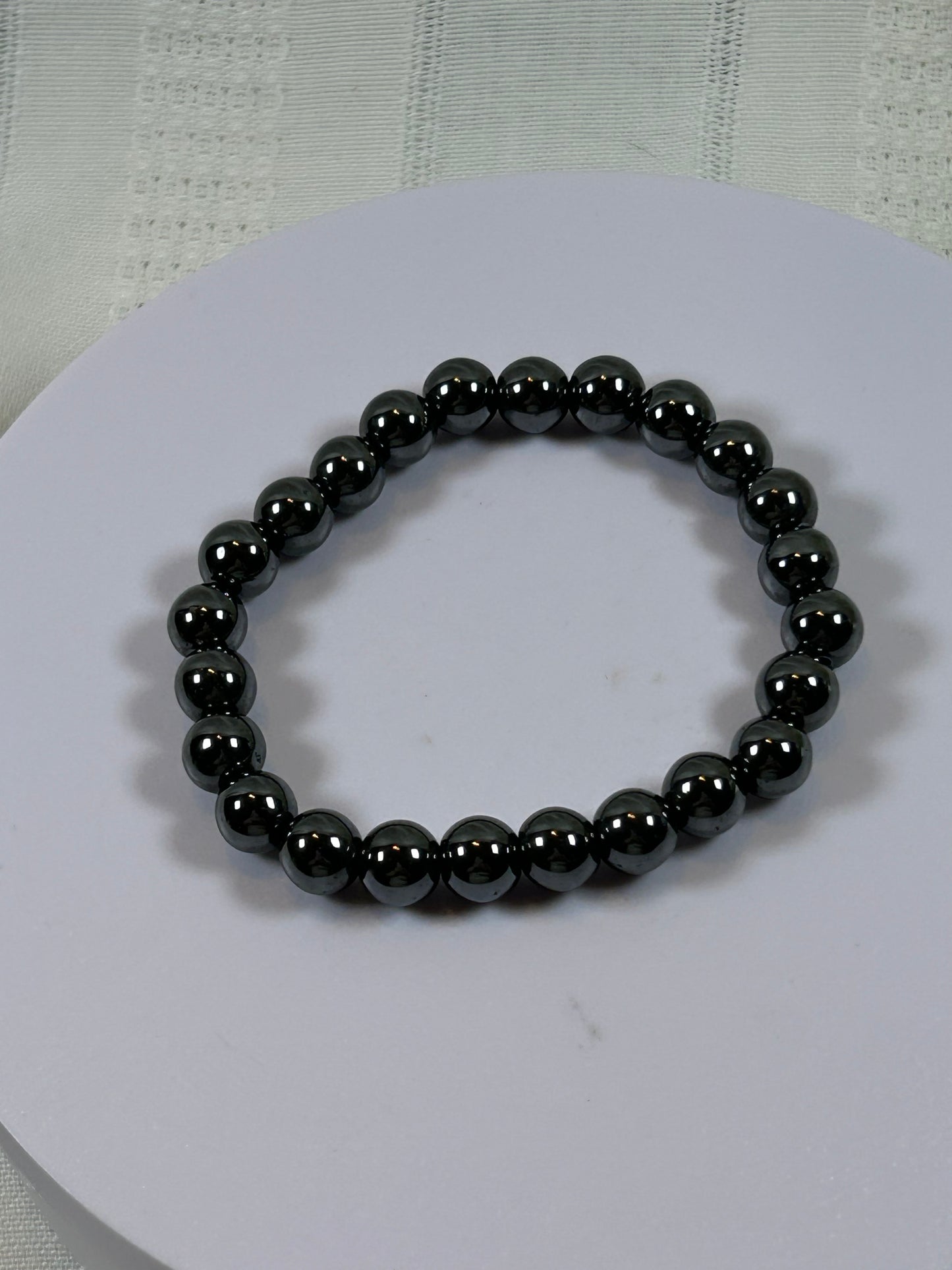 (#170) - HEMATITE CRYSTAL BRACELET - NEW