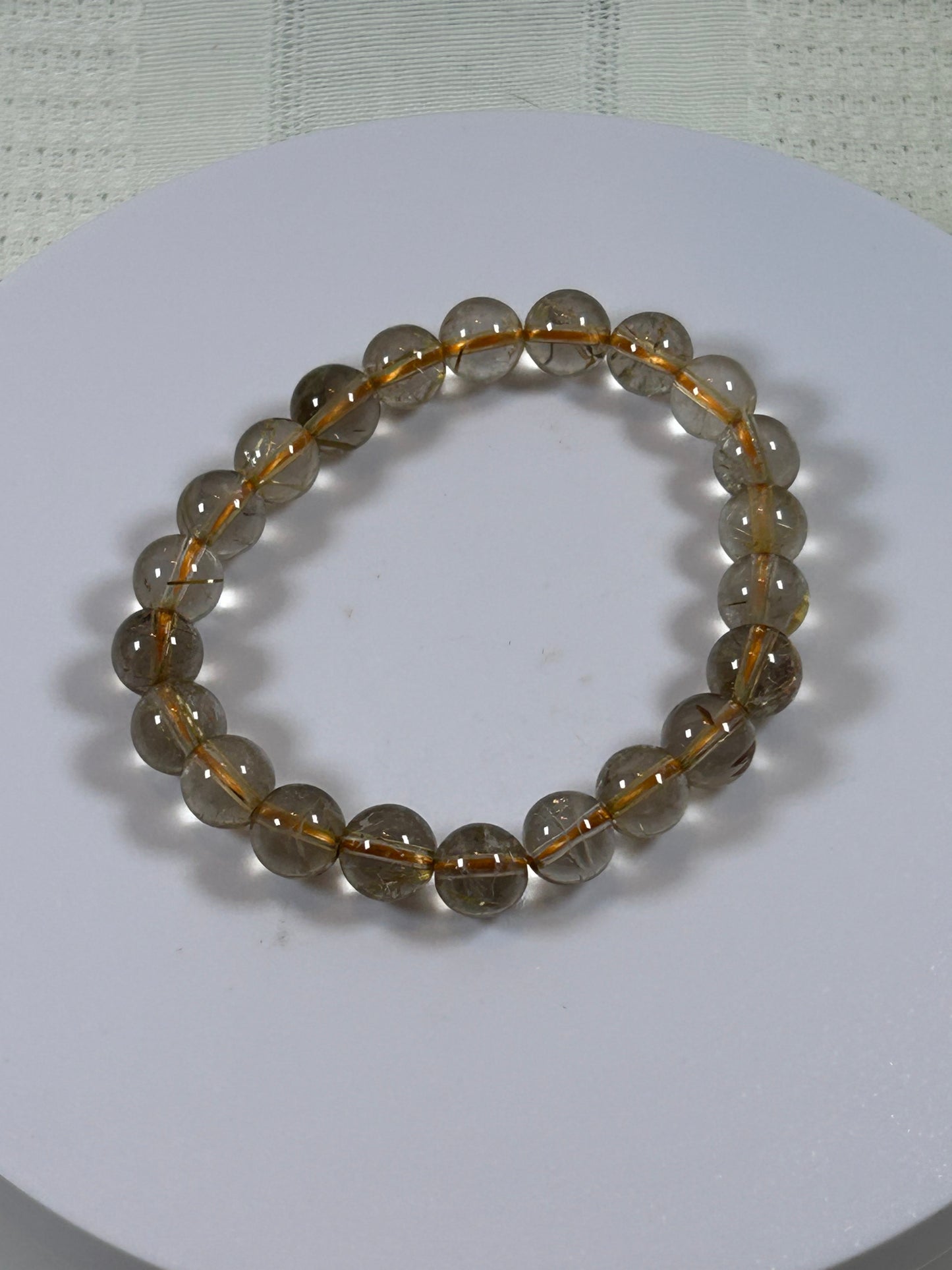 (#174) - GOLDEN HEALER CRYSTAL BRACELET - NEW