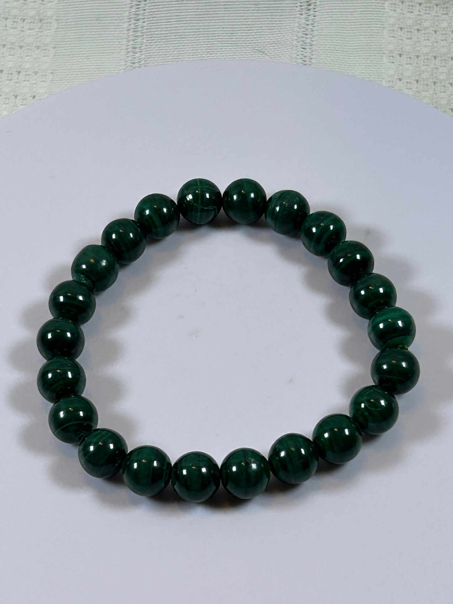 (#175) - MALACHITE CRYSTAL BRACELET - NEW