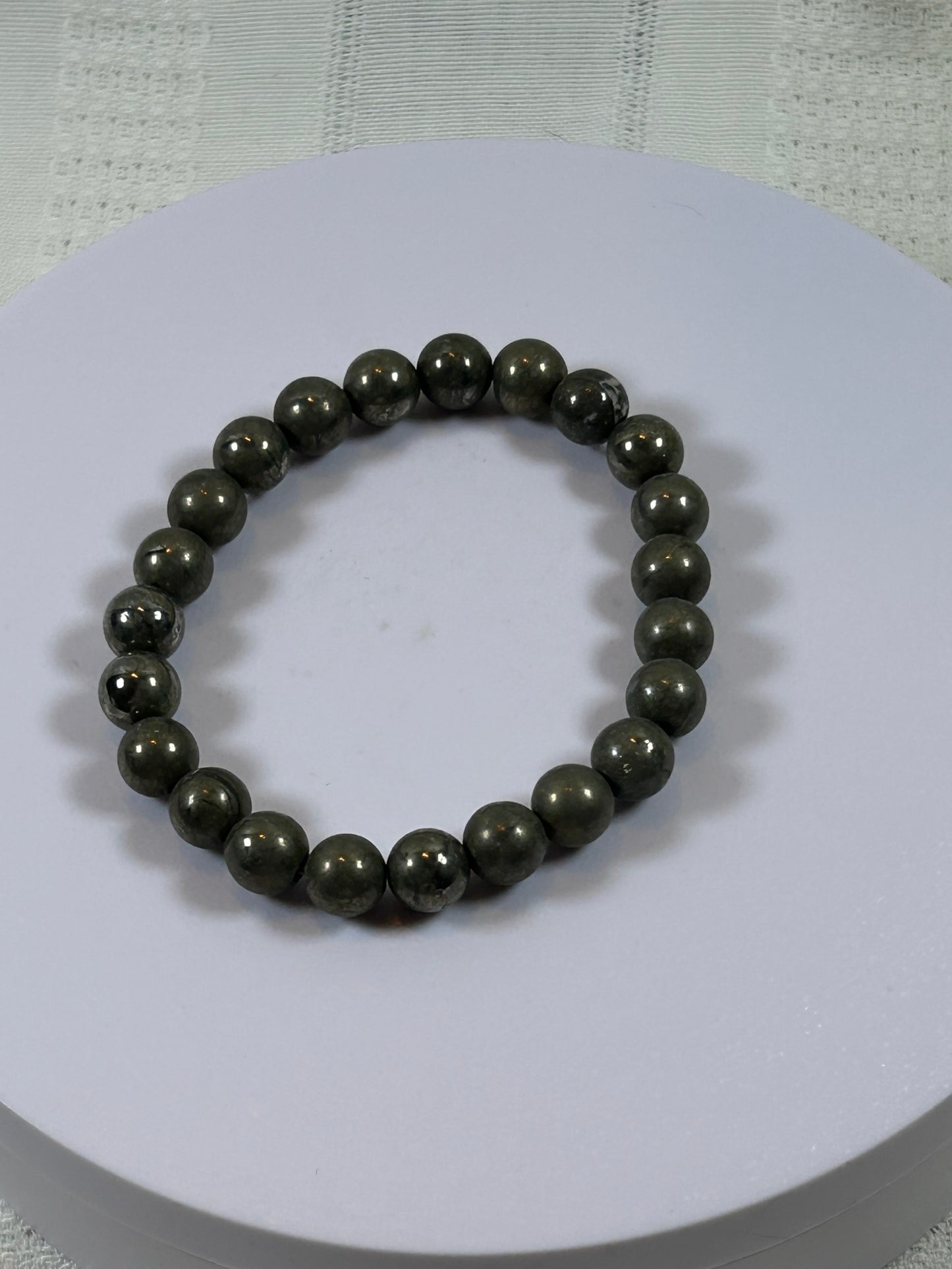 (#177) - PYRITE CRYSTAL BRACELET - NEW