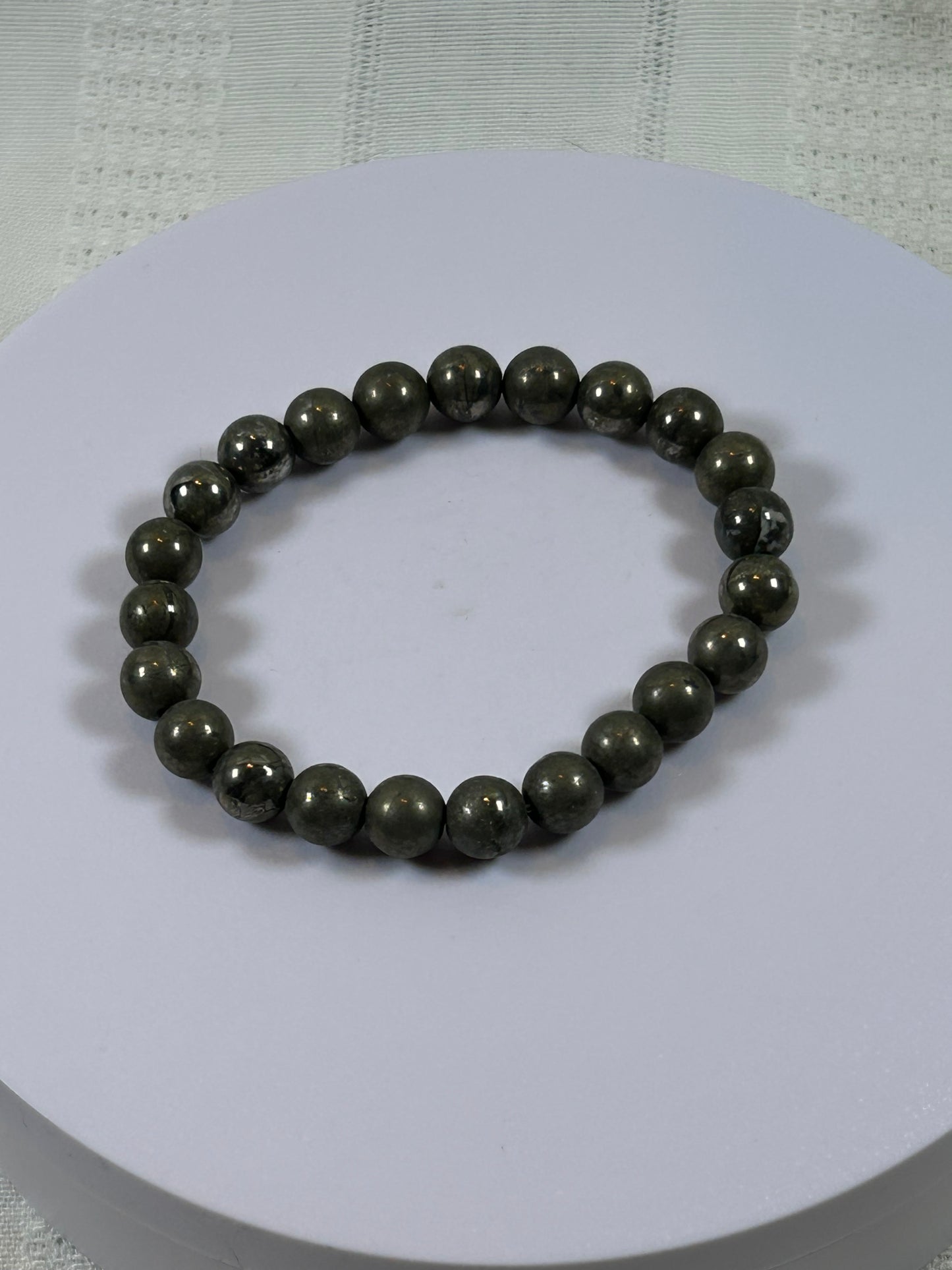 (#177) - PYRITE CRYSTAL BRACELET - NEW
