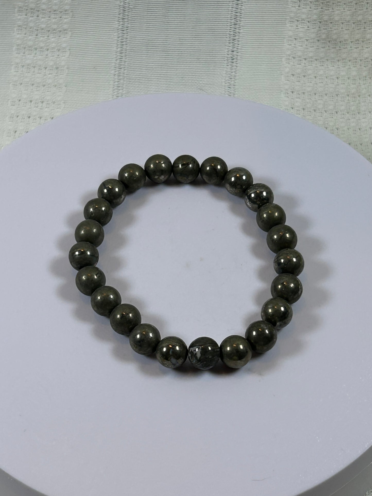 (#177) - PYRITE CRYSTAL BRACELET - NEW