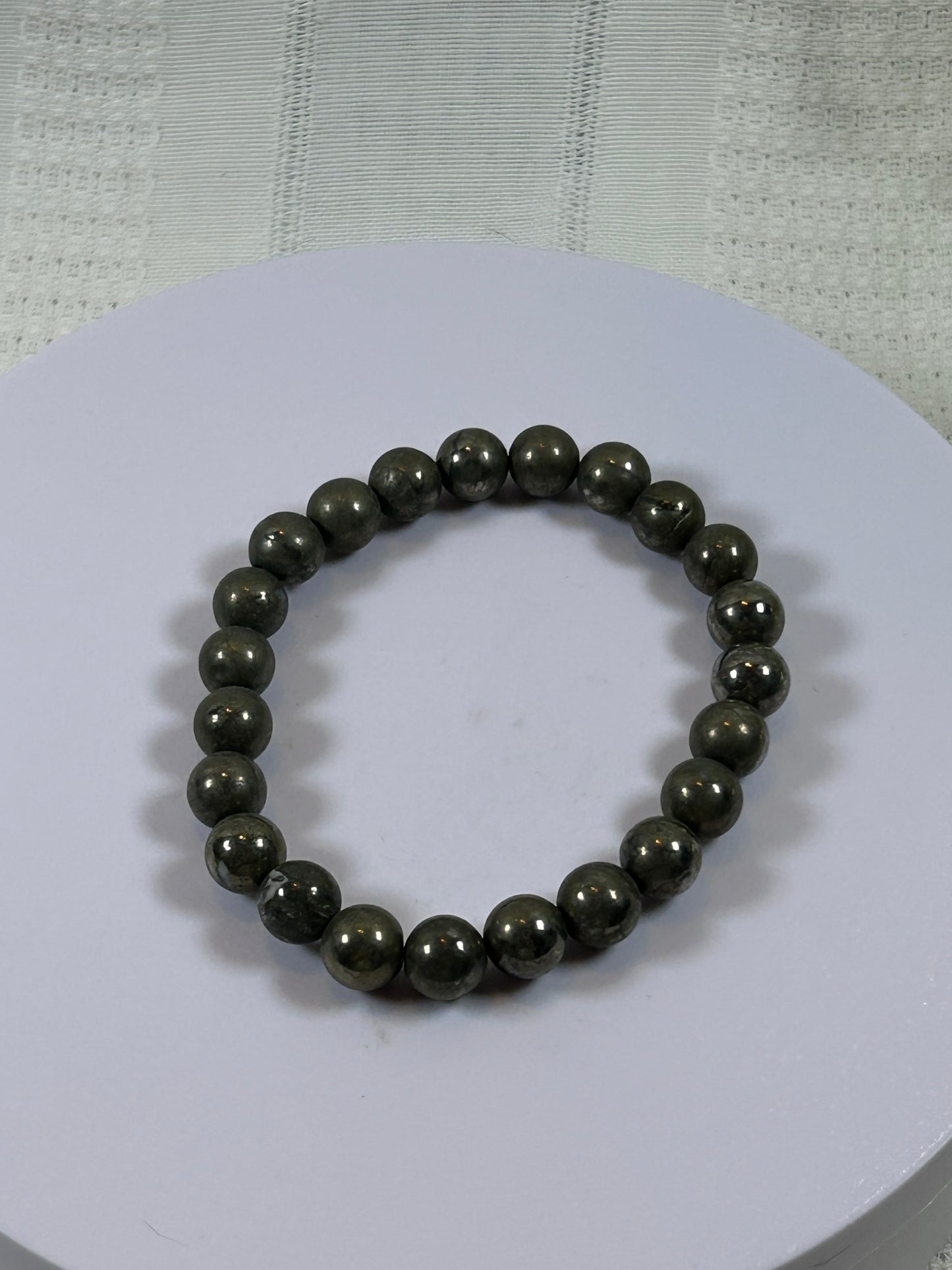 (#177) - PYRITE CRYSTAL BRACELET - NEW