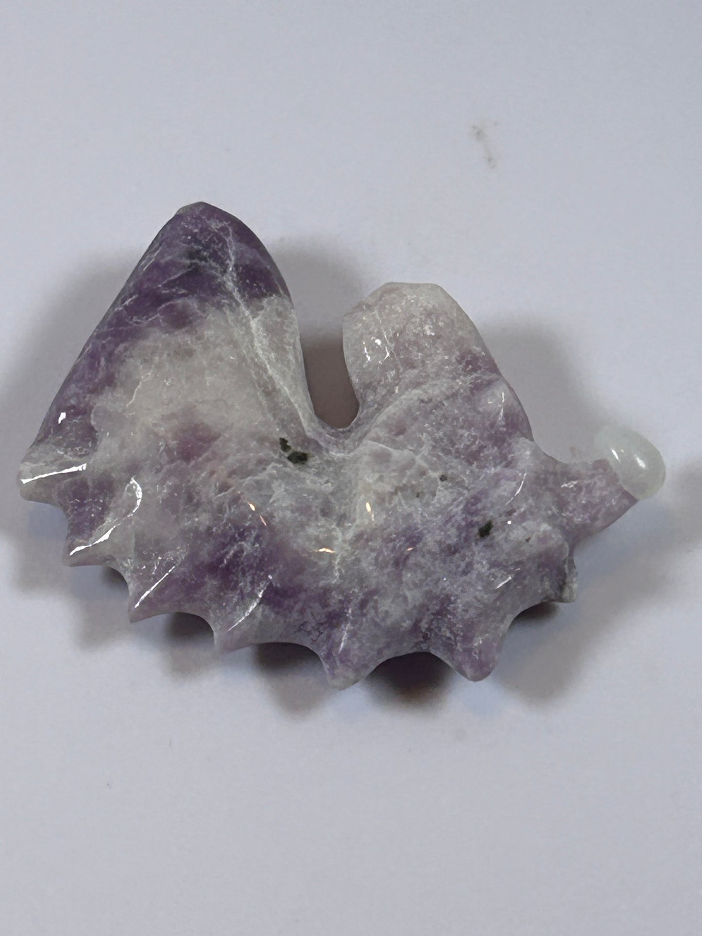 (#220) - DREAM AMETHYST UNICORN CARVING - NEW
