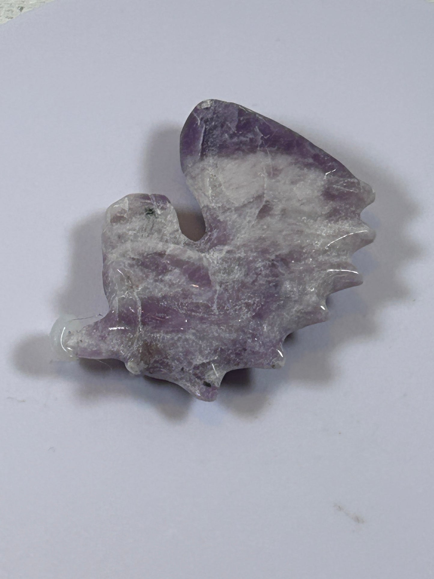 (#220) - DREAM AMETHYST UNICORN CARVING - NEW