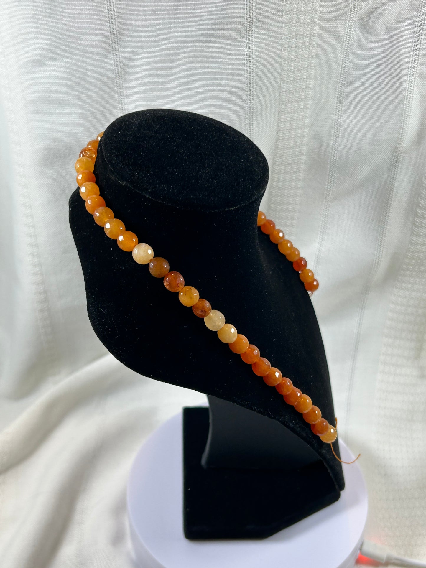(#221) - CARNELIAN NECKLACE STRAND - NEW