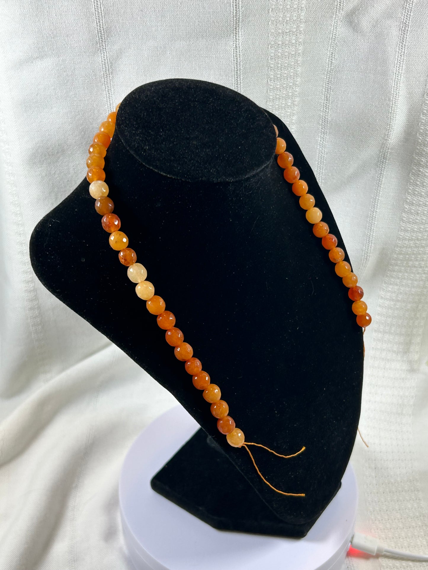 (#221) - CARNELIAN NECKLACE STRAND - NEW