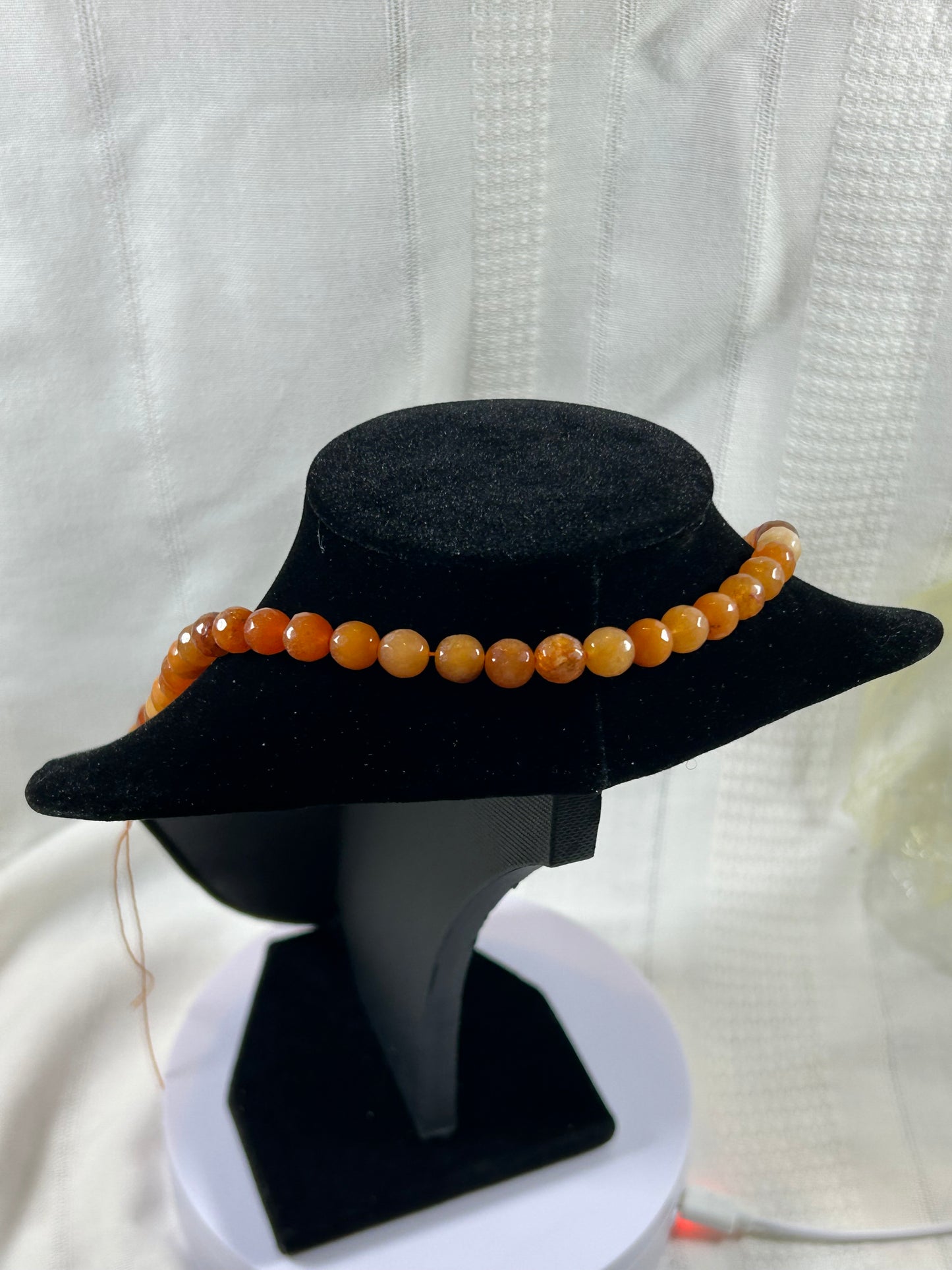 (#221) - CARNELIAN NECKLACE STRAND - NEW