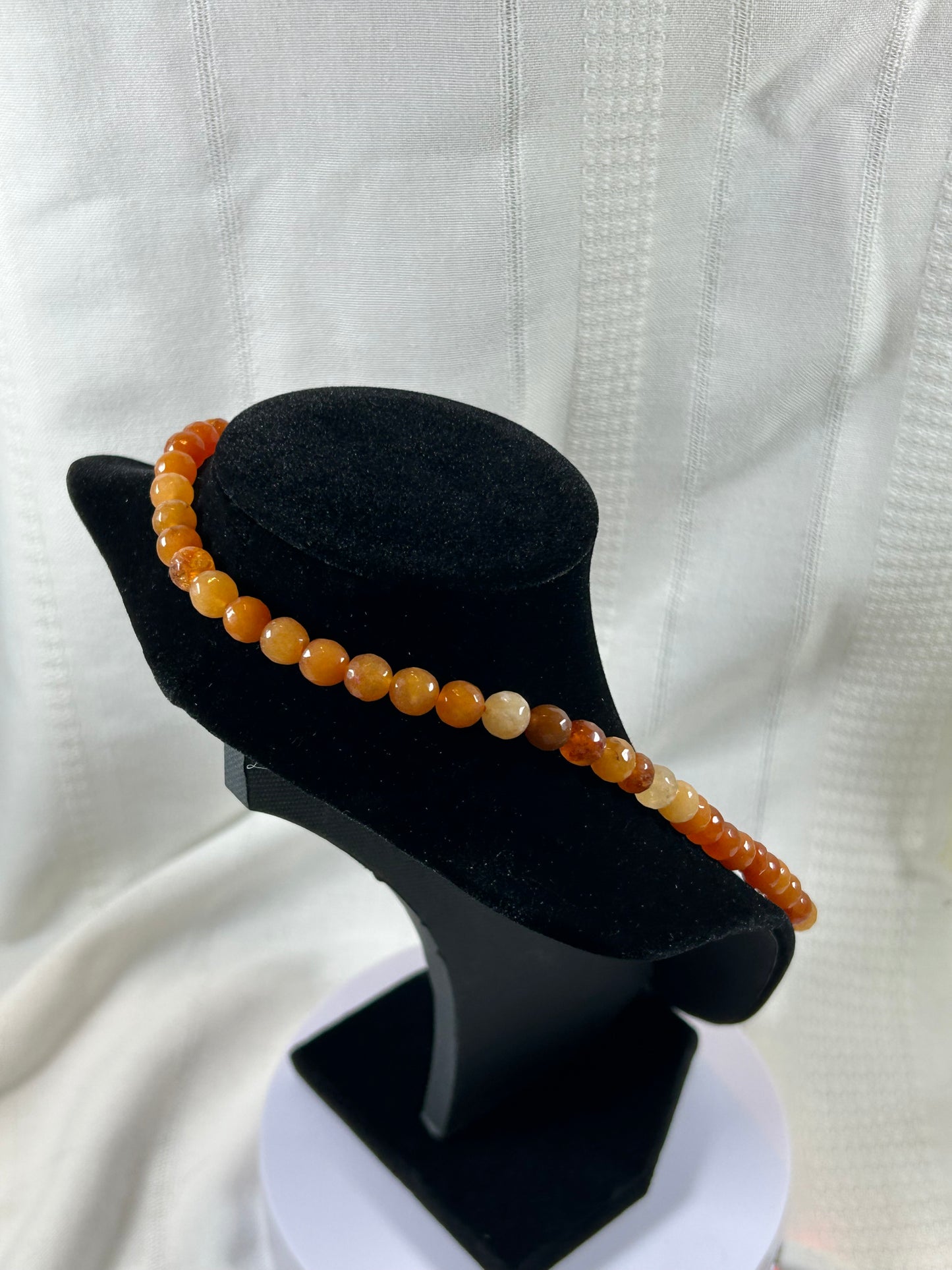 (#221) - CARNELIAN NECKLACE STRAND - NEW