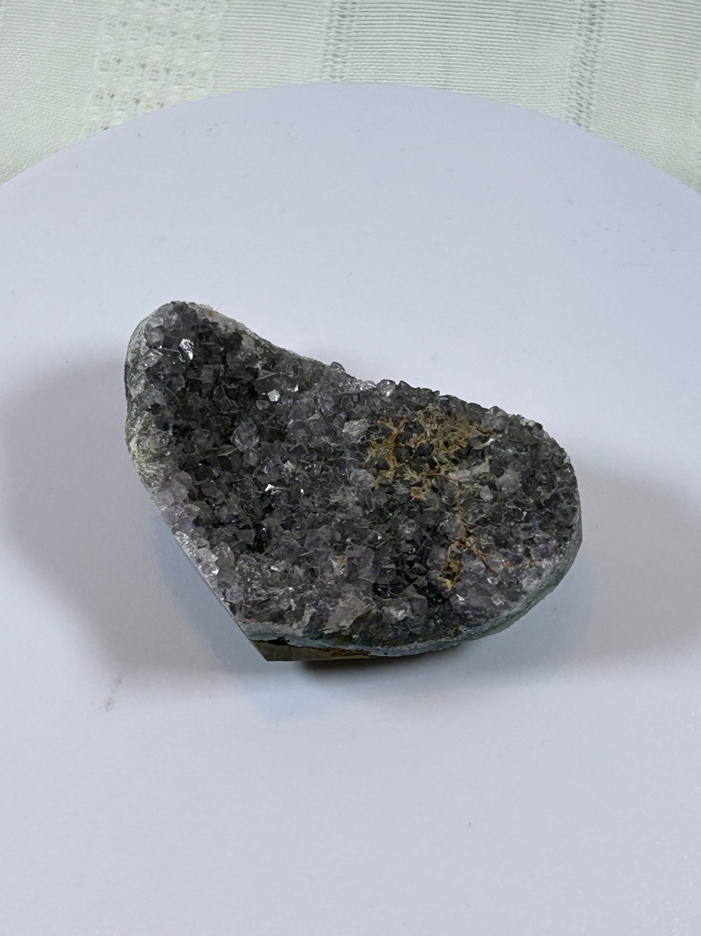 (#197) - AMETHYST HEART SPECIMEN RAW - NEW