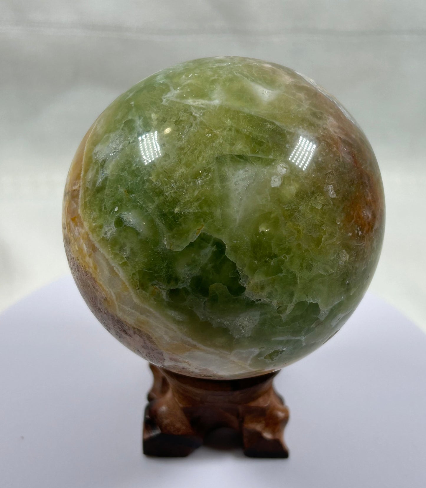 (#376) - Ocean Jasper Sphere - New