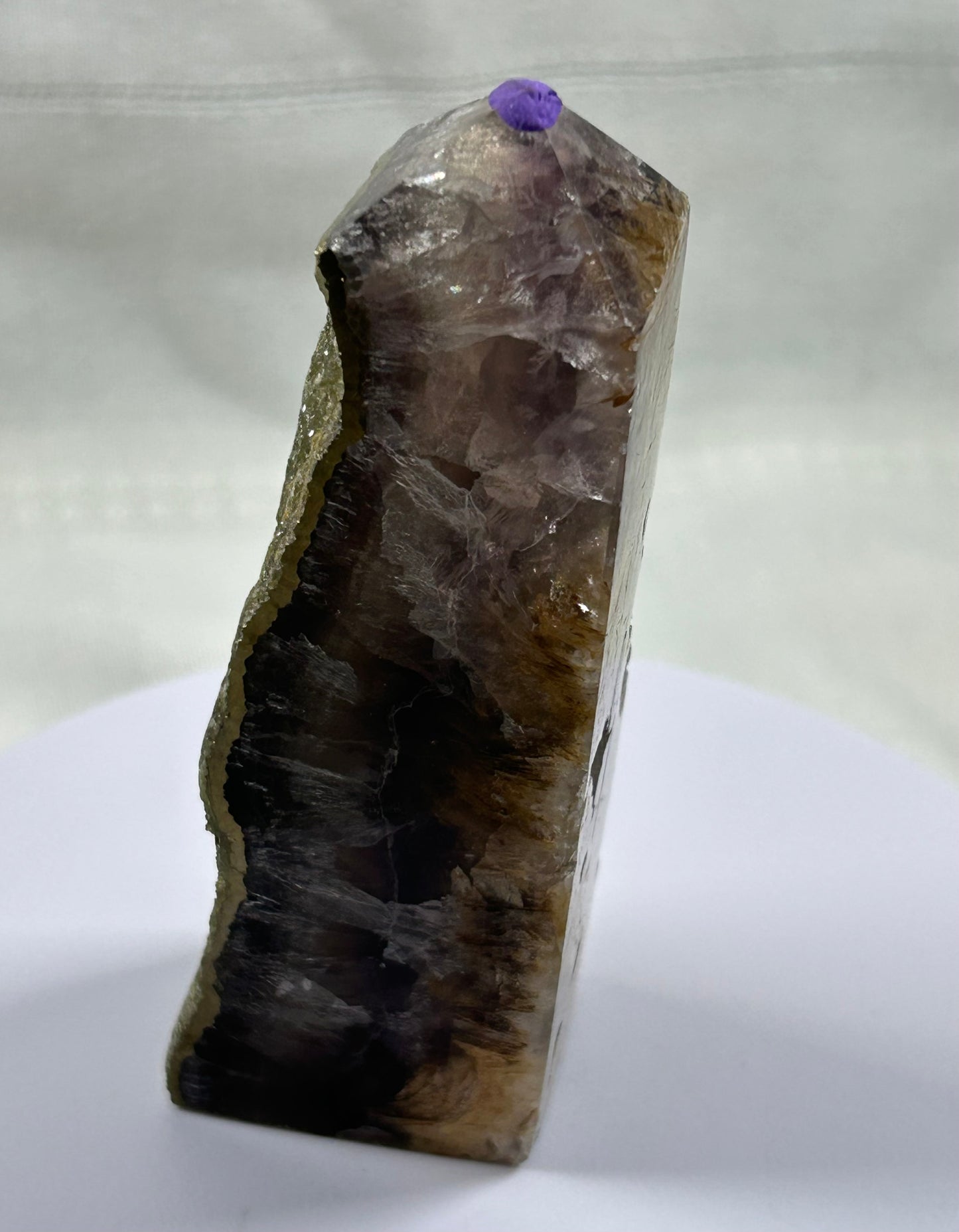 (#1254) - Fluorite Pyrite Tower - New