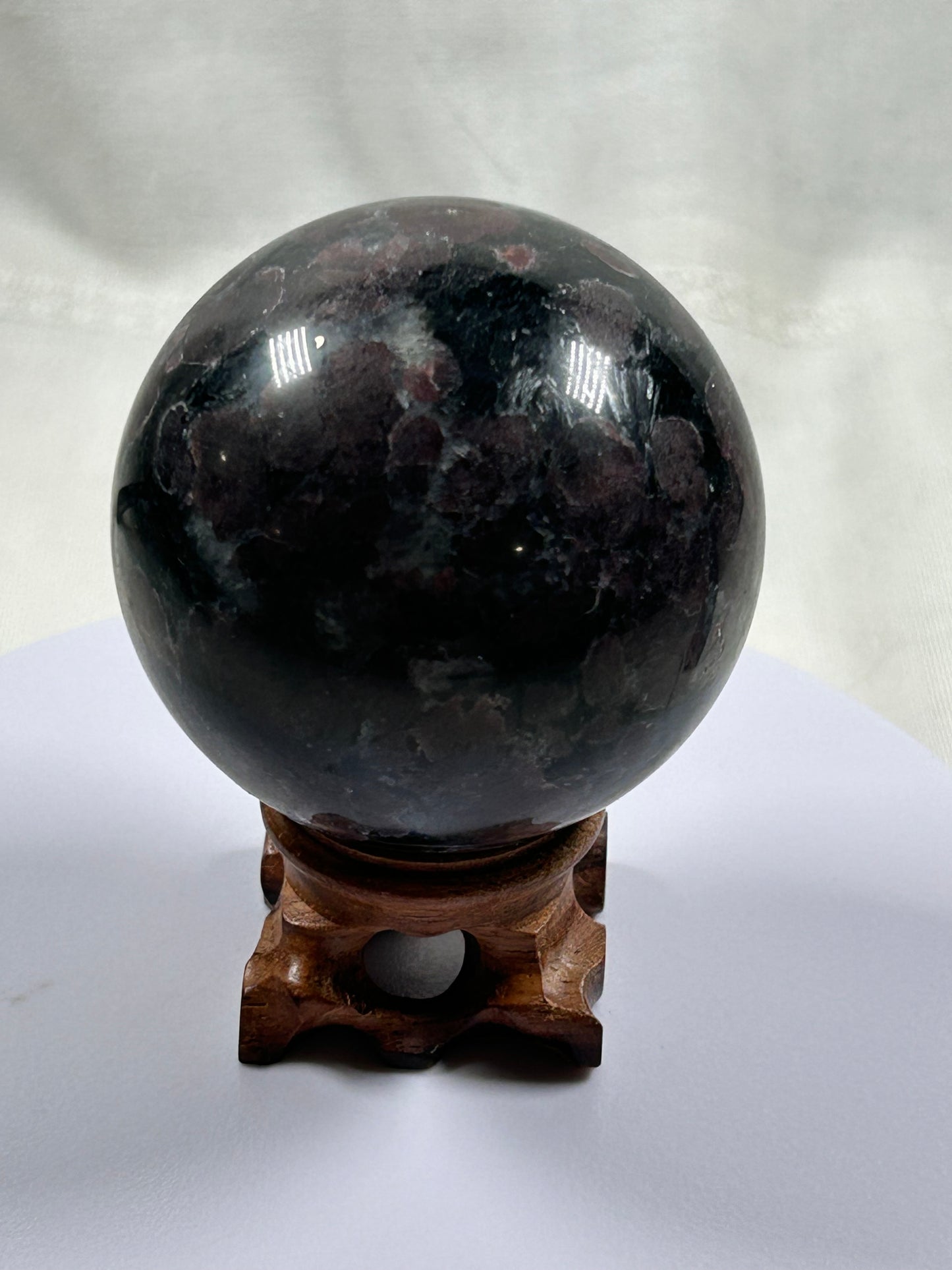 (#324) - Garnet Sphere - New