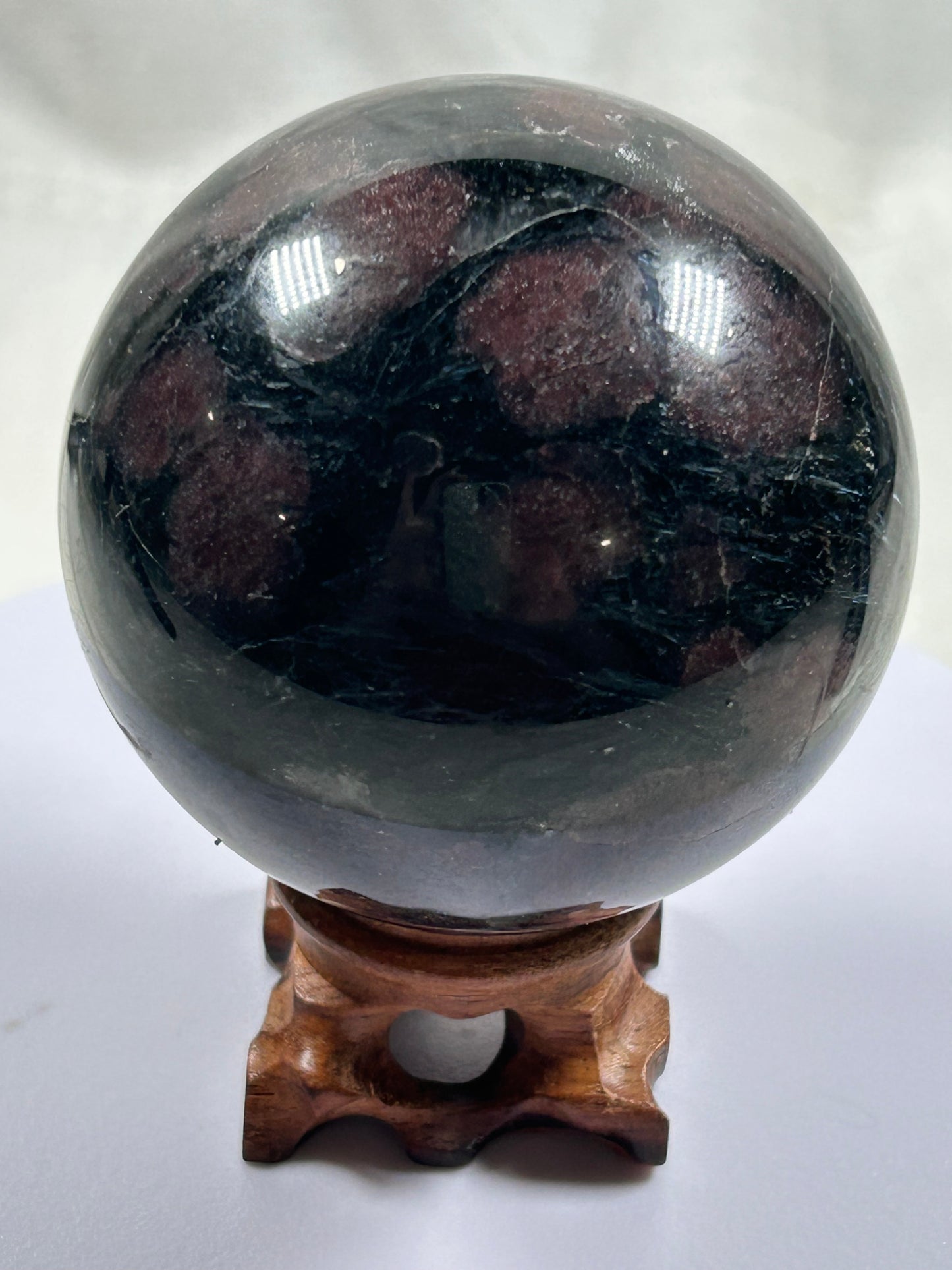 (#289) - Garnet Sphere - New