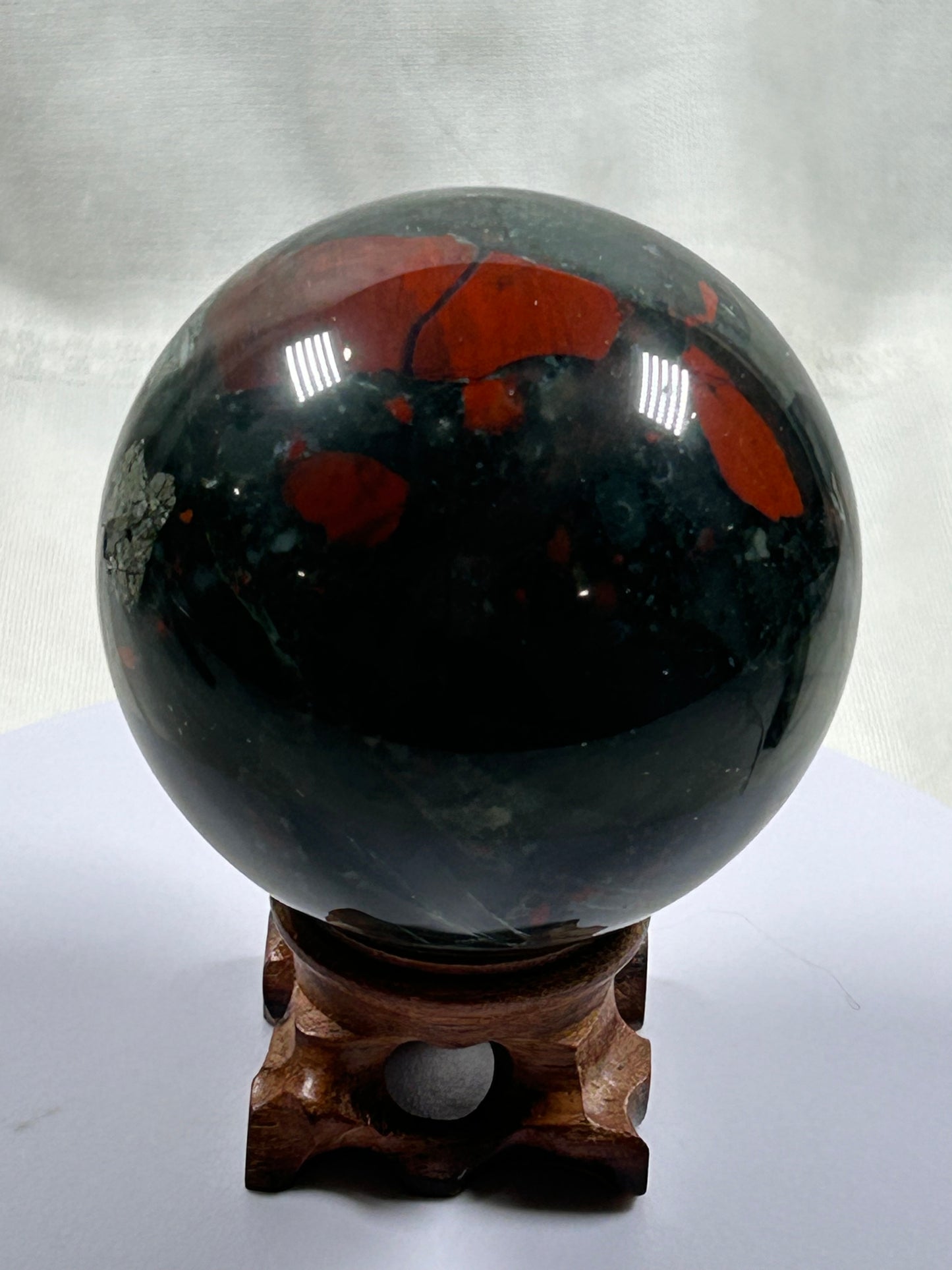 (#270) - African Bloodstone Sphere - New