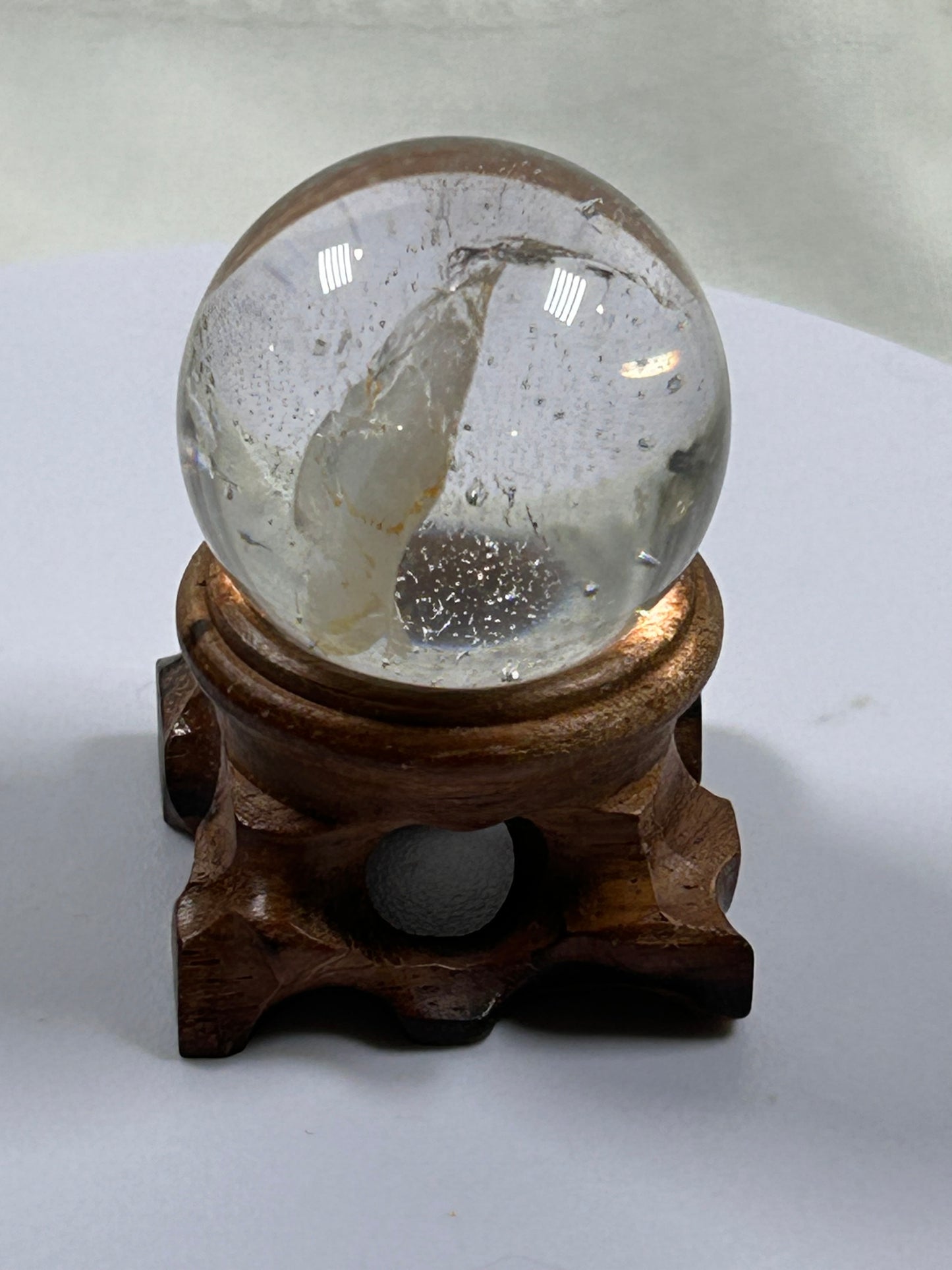 (#389) - Clear Quartz Sphere - New